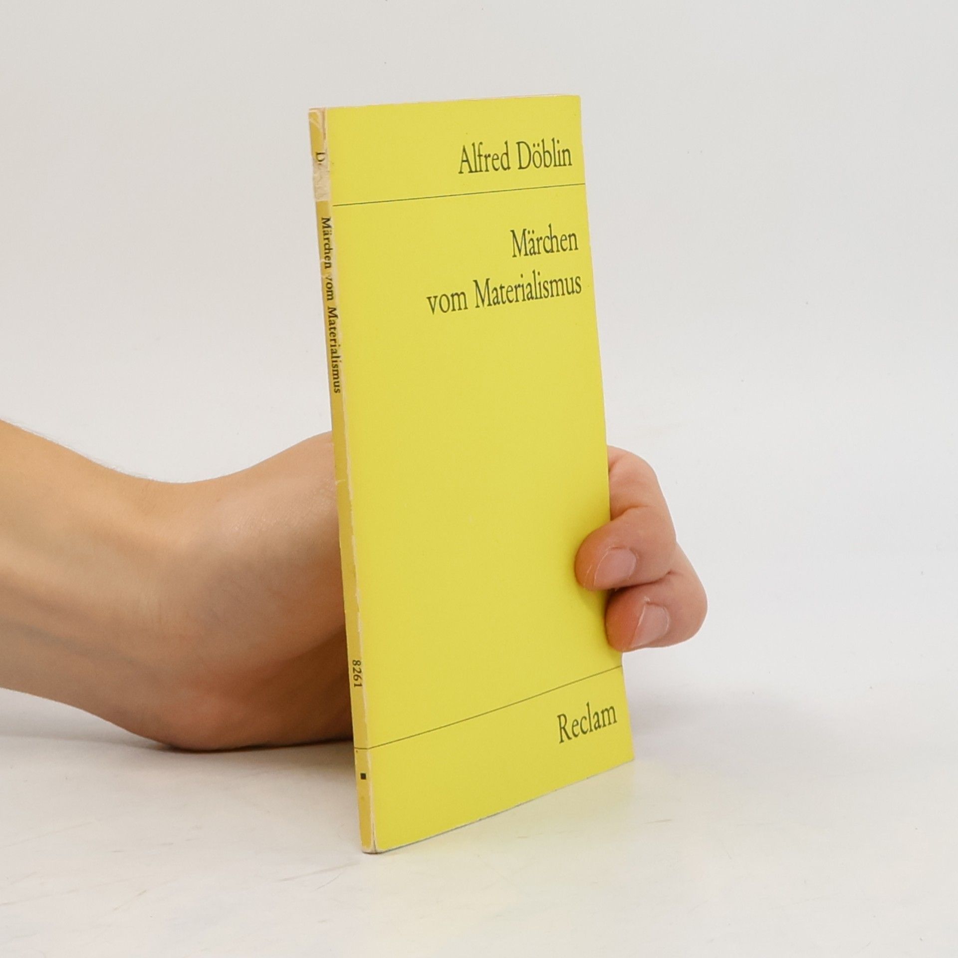 Alfred Döblin Märchen vom Materialismus