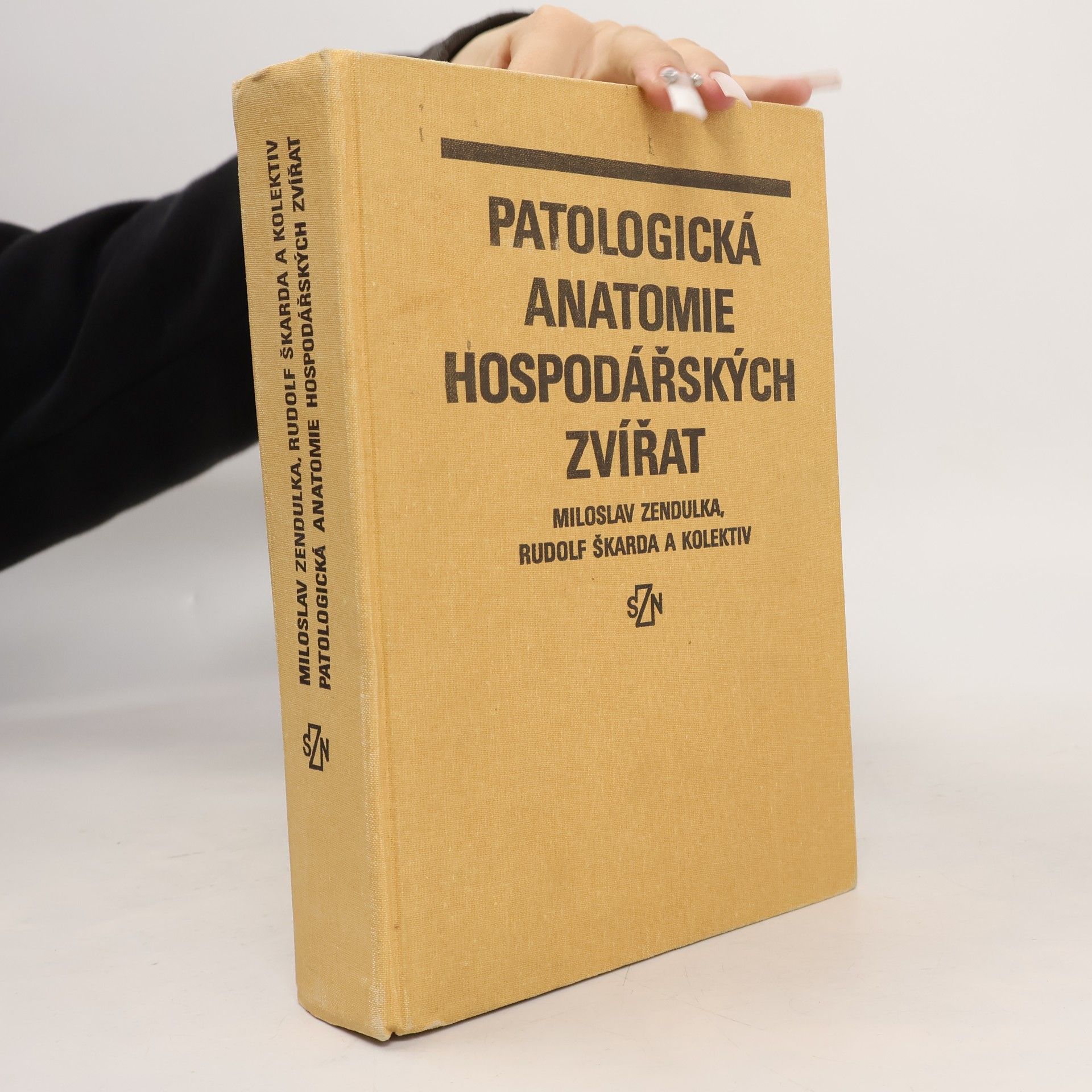 Rudolf Škarda Patologická anatomie hospodářských zvířat