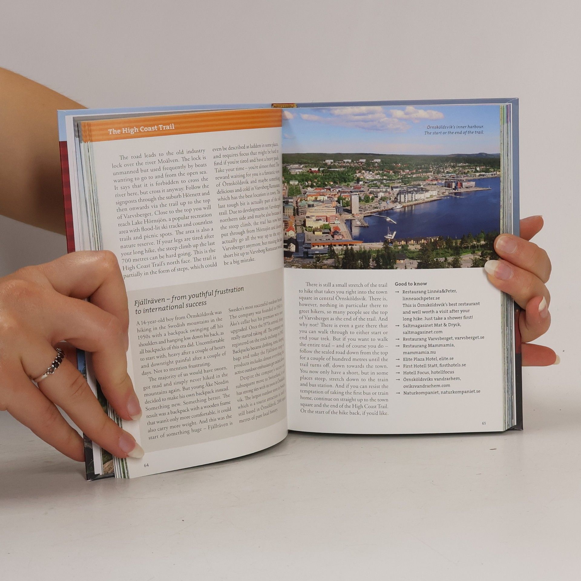 Steven Ekholm The High Coast - Best Hiking in Sweden (Guidebook)