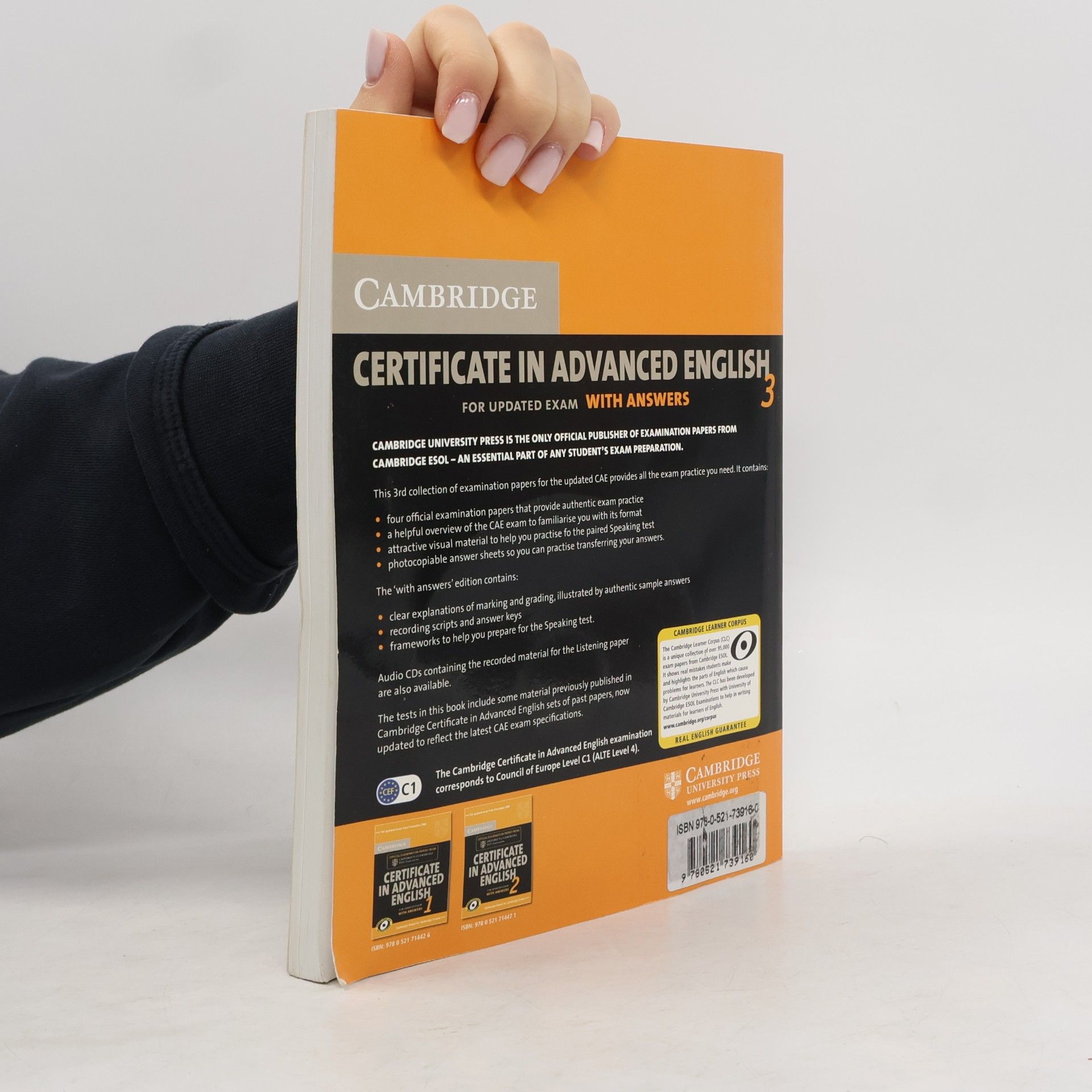 Cambridge University Press Cambridge Certificate in Advanced English 3