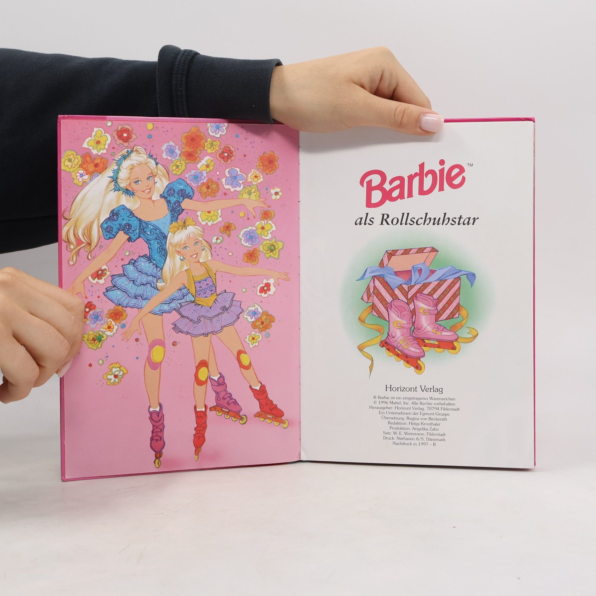 kolektiv Barbie als Rollschuhstar