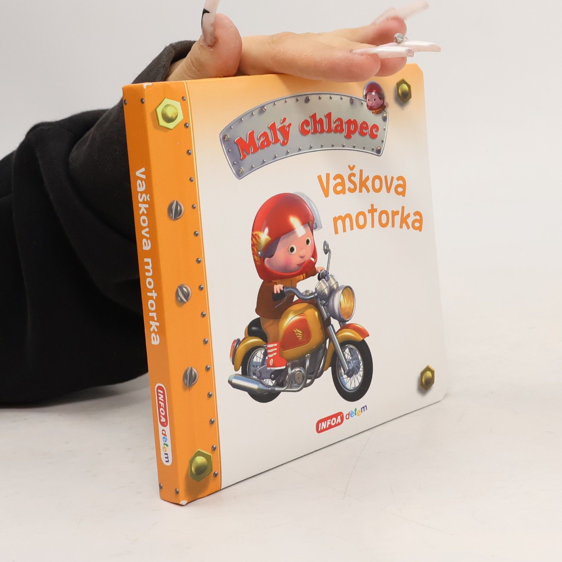 Kolektiv autorů Malý chlapec. Vaškova motorka Vaškova motorka