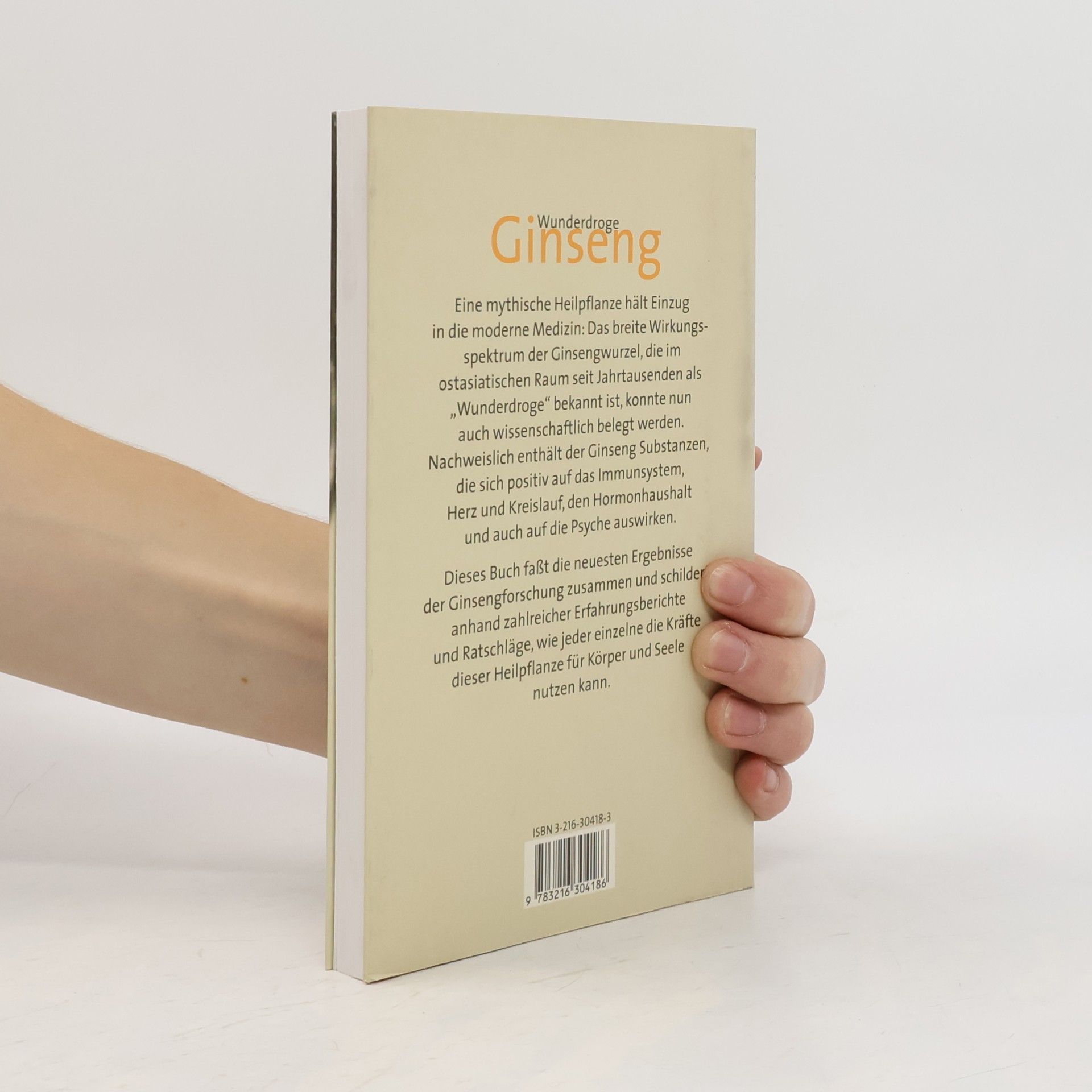 Ulrike Schwemmer Wunderdroge Ginseng
