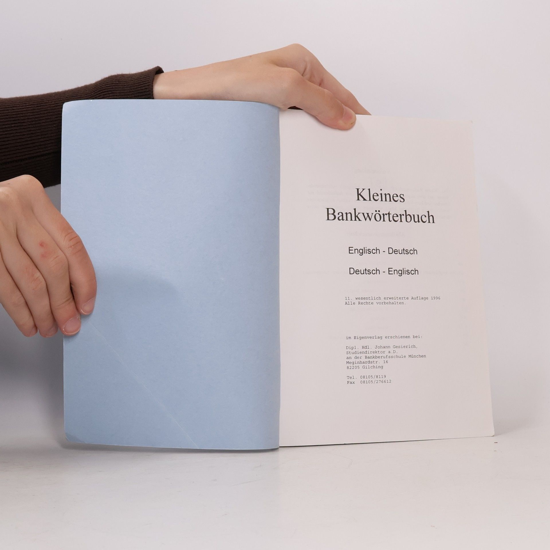 kolektiv Kleines Bankwörterbuch