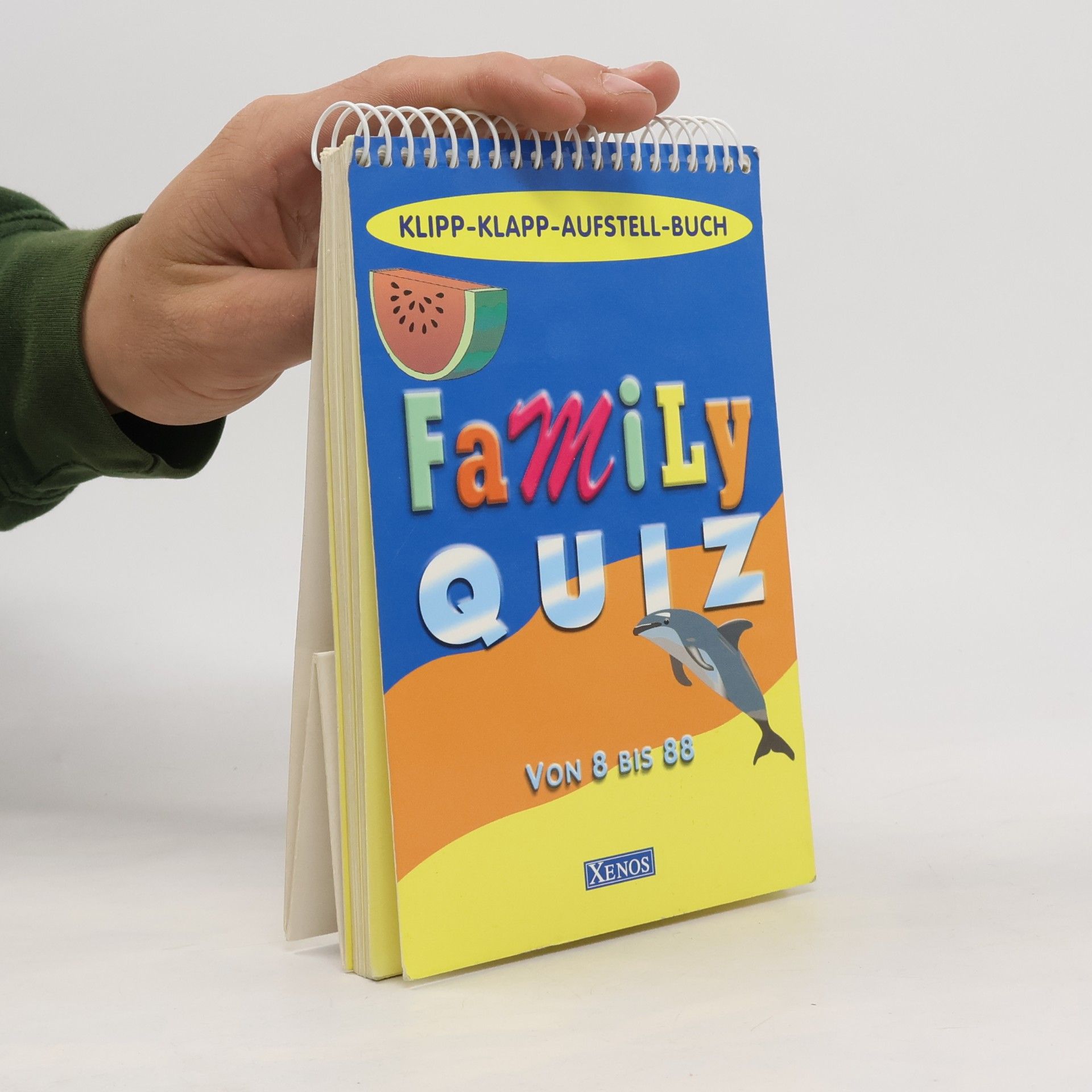 Autores varios Family-Quiz: Klipp-Klapp-Aufstell-Buch: Von 8 bis 88