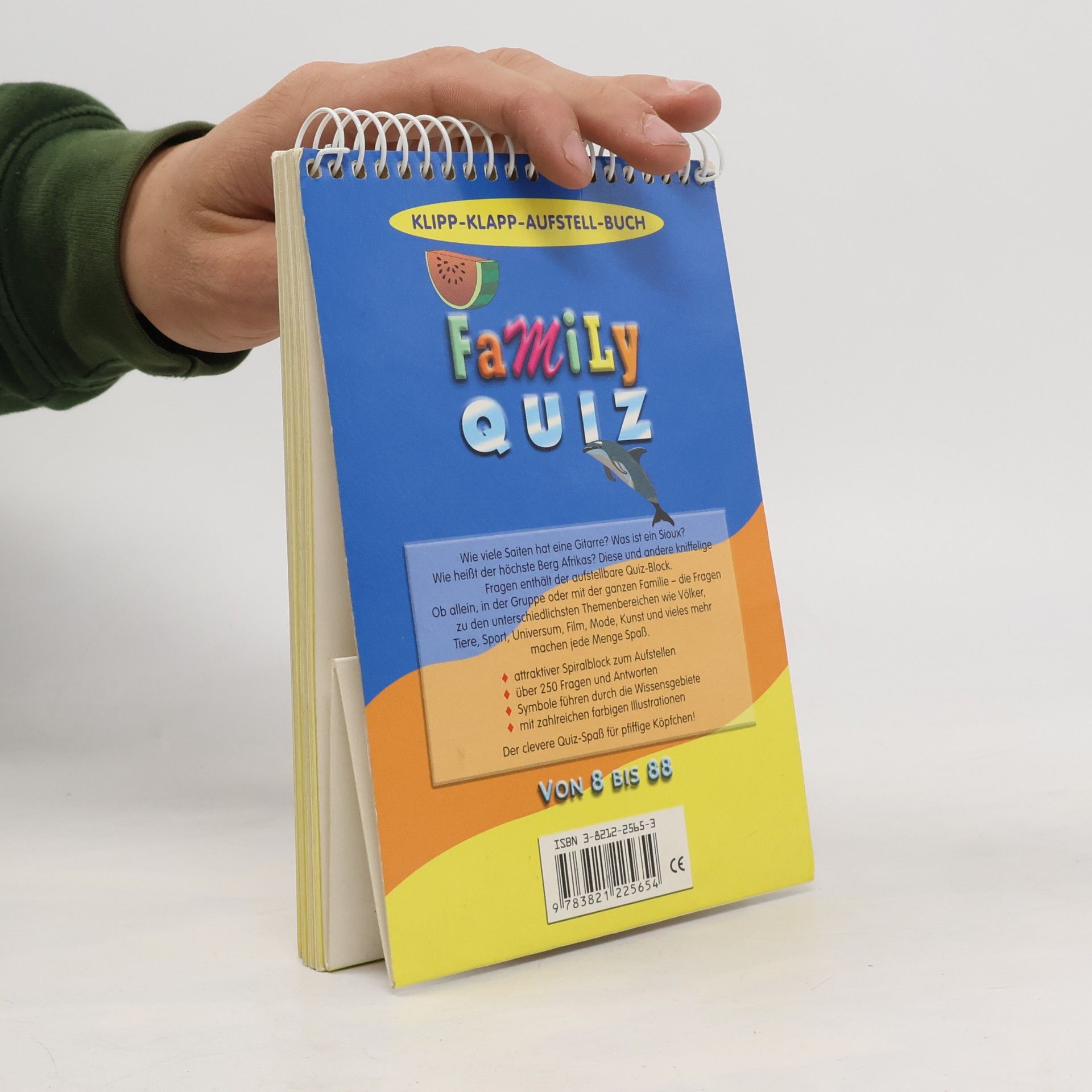 Family-Quiz: Klipp-Klapp-Aufstell-Buch: Von 8 bis 88