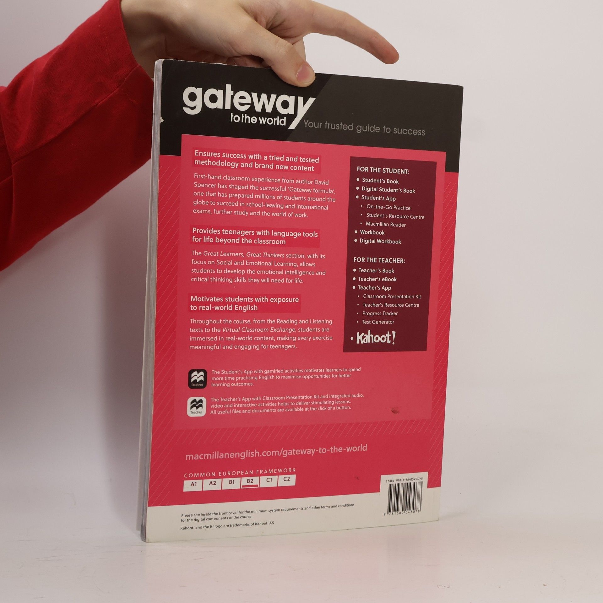 David Spencer Gateway to the World B2 WB + online MACMILLAN