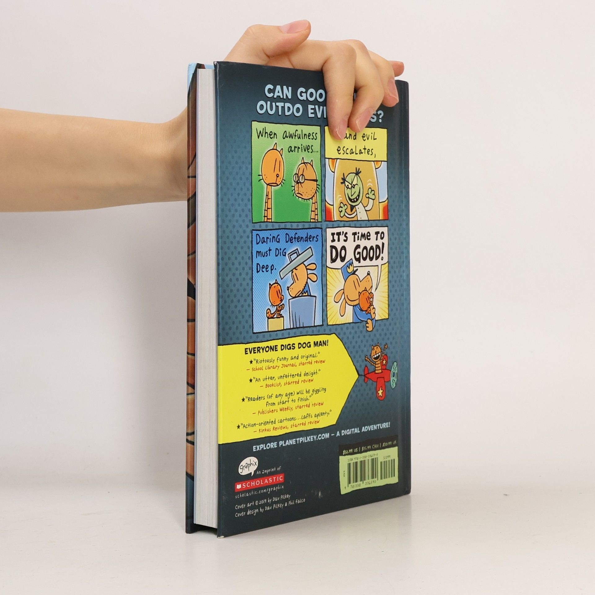 Dav Pilkey Dog Man: For Whom the Ball Rolls