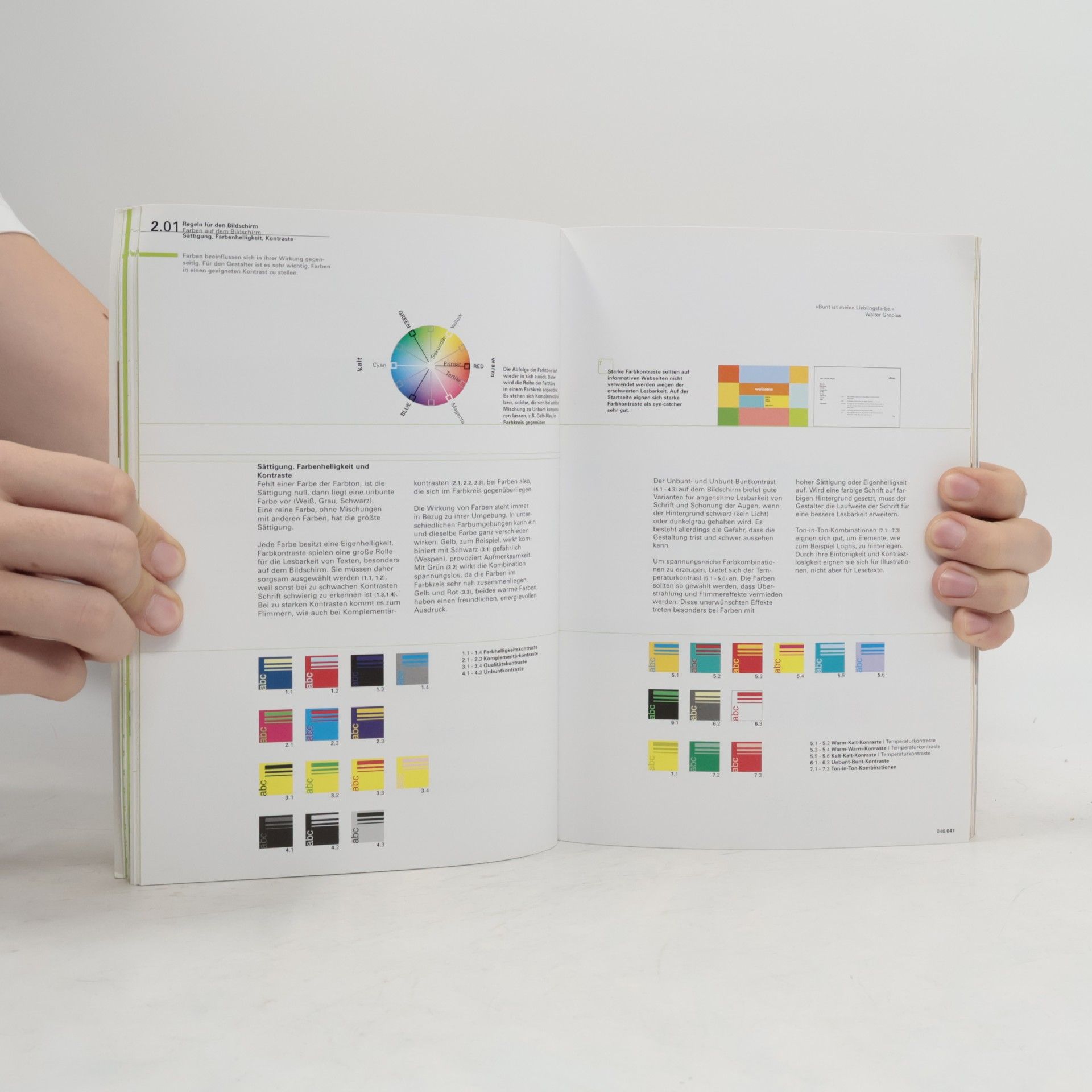Veruschka Götz Raster für das Webdesign