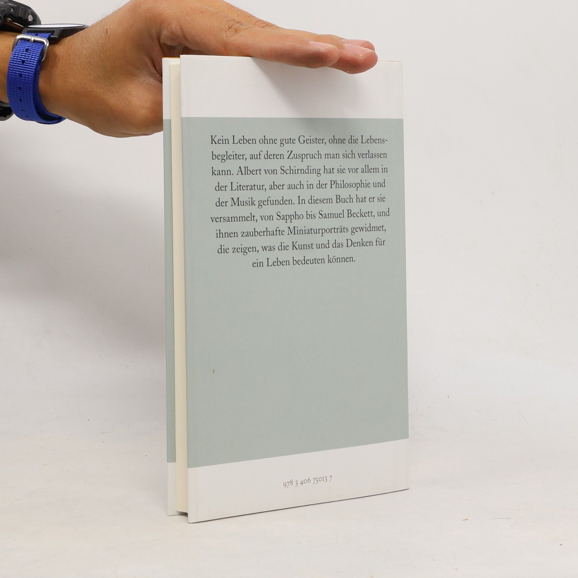 Albert von Schirnding Galerie der guten Geister. Von Sappho bis Beckett