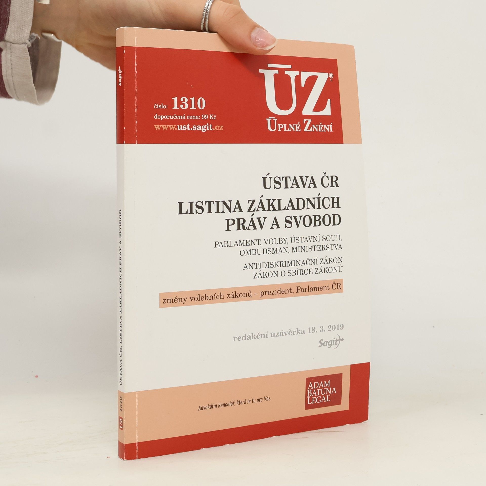 Autorenkollektiv Ústava ČR ; Listina základních práv a svobod