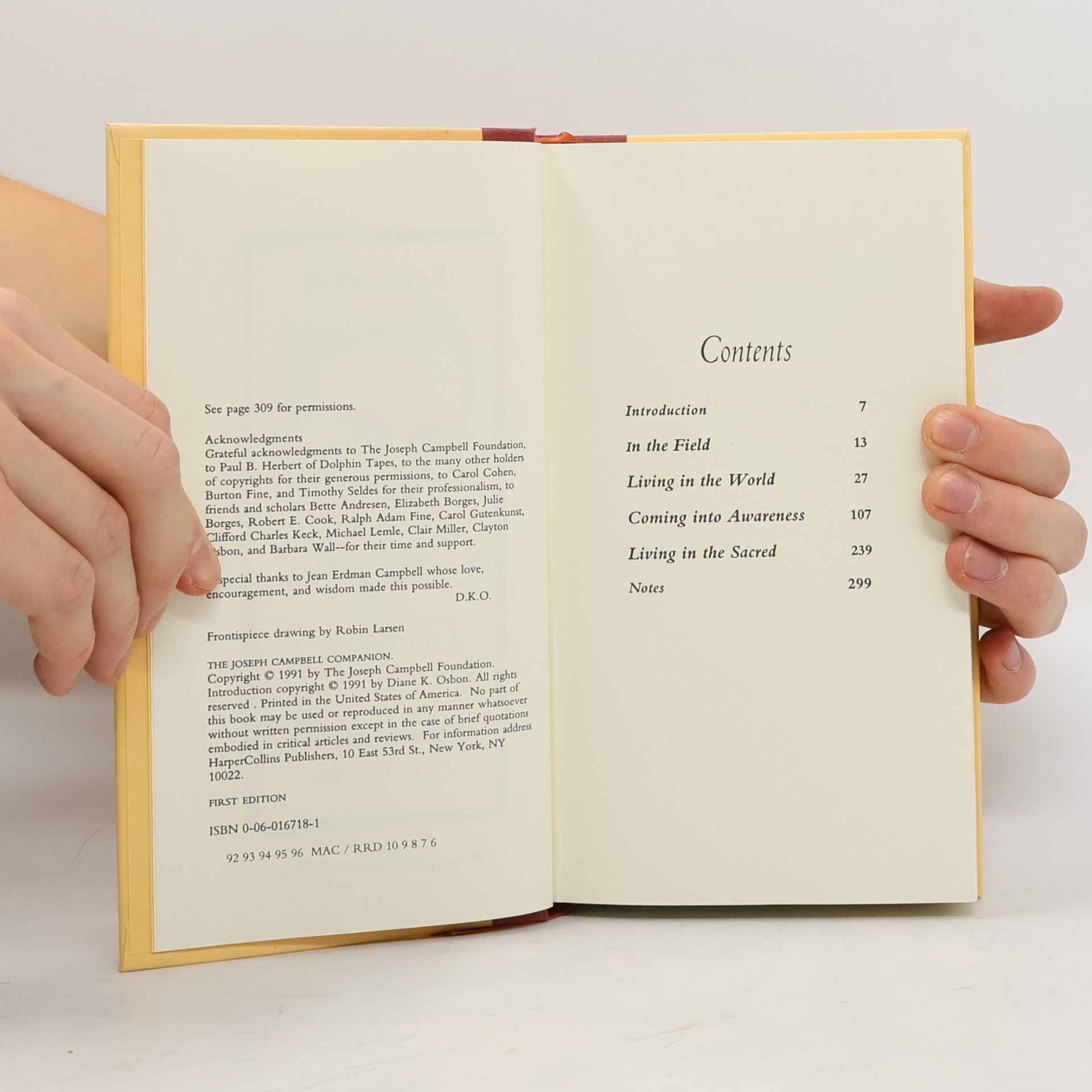 Diane Osbon The Joseph Campbell Companion