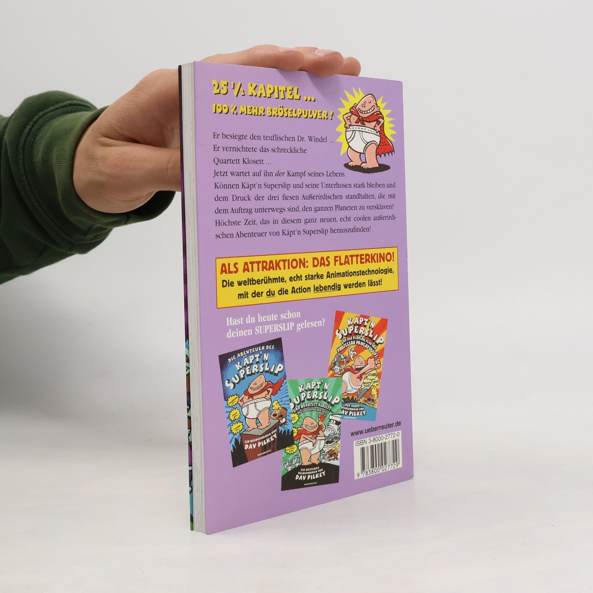 Dav Pilkey Käpt'n Superslip und die Invasion der unglaublich frechen Kantinen-Ladys aus dem Weltall