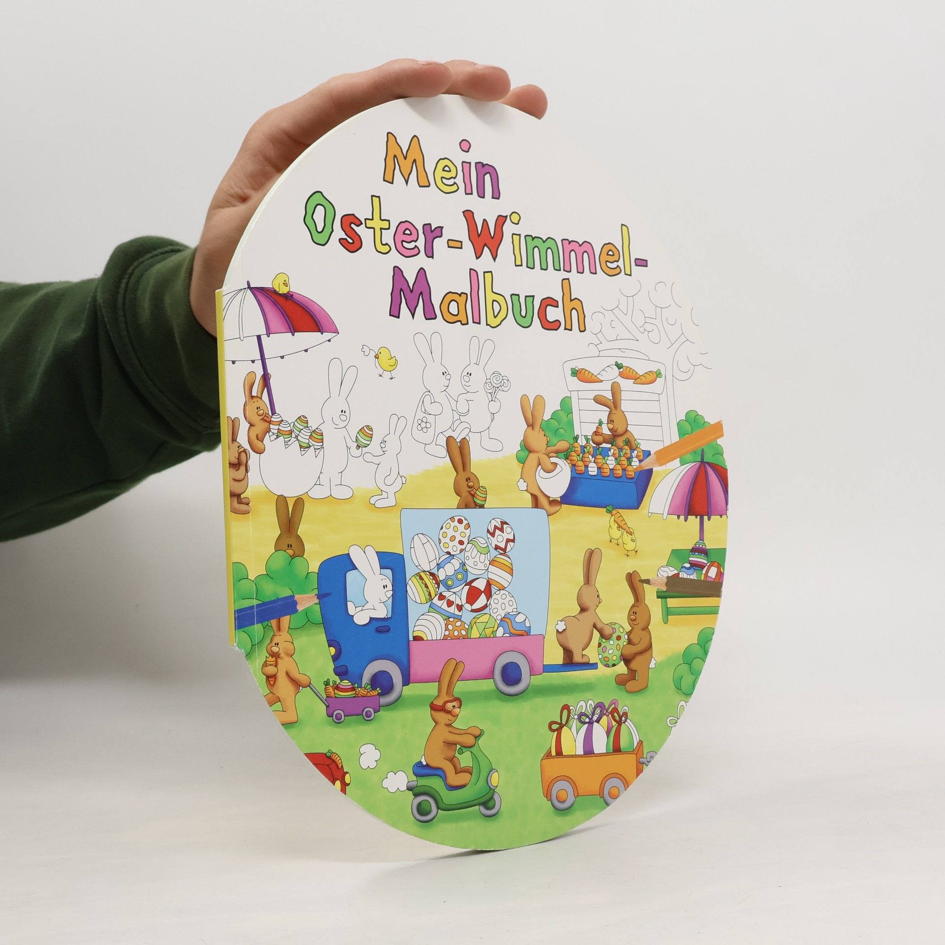 kolektiv Mein Oster-Wimmel-Malbuch