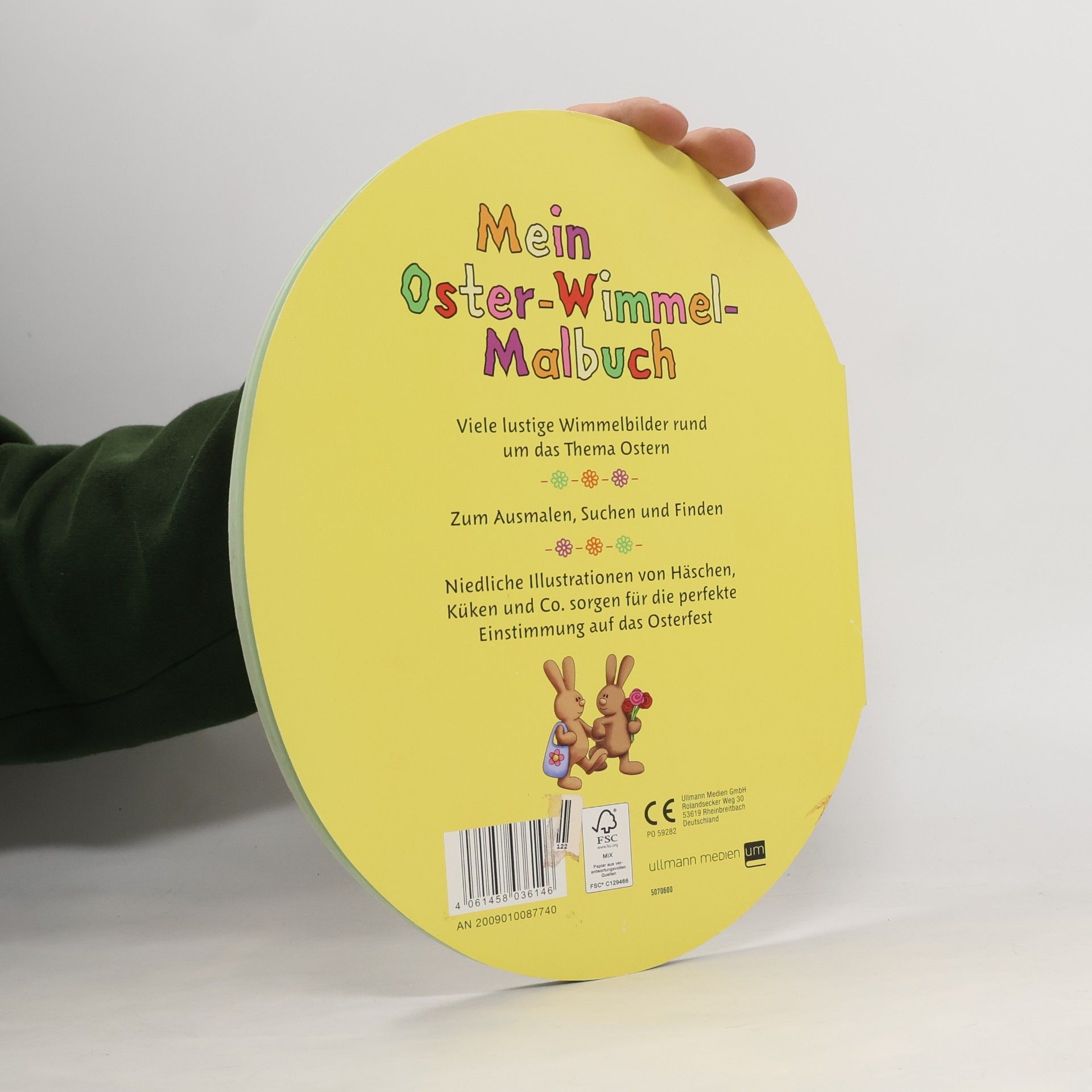 kolektiv Mein Oster-Wimmel-Malbuch