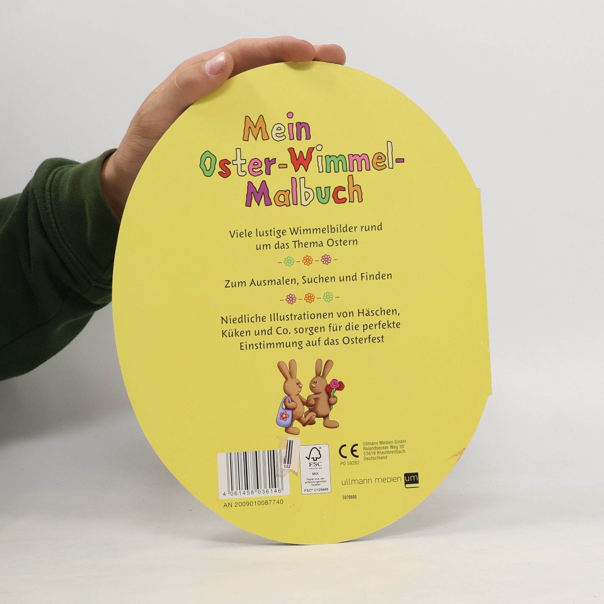 kolektiv Mein Oster-Wimmel-Malbuch