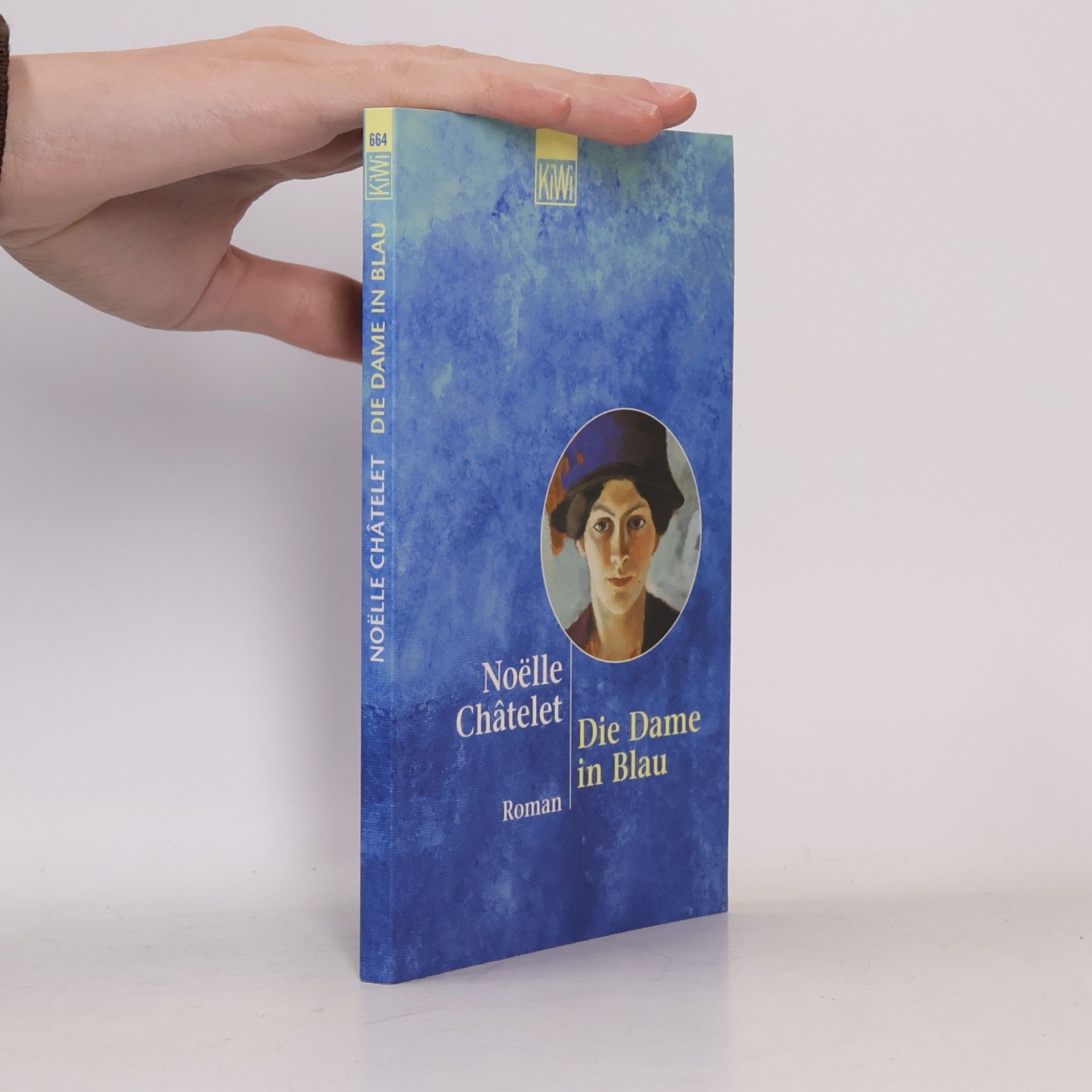 Noëlle Châtelet Die Dame in Blau