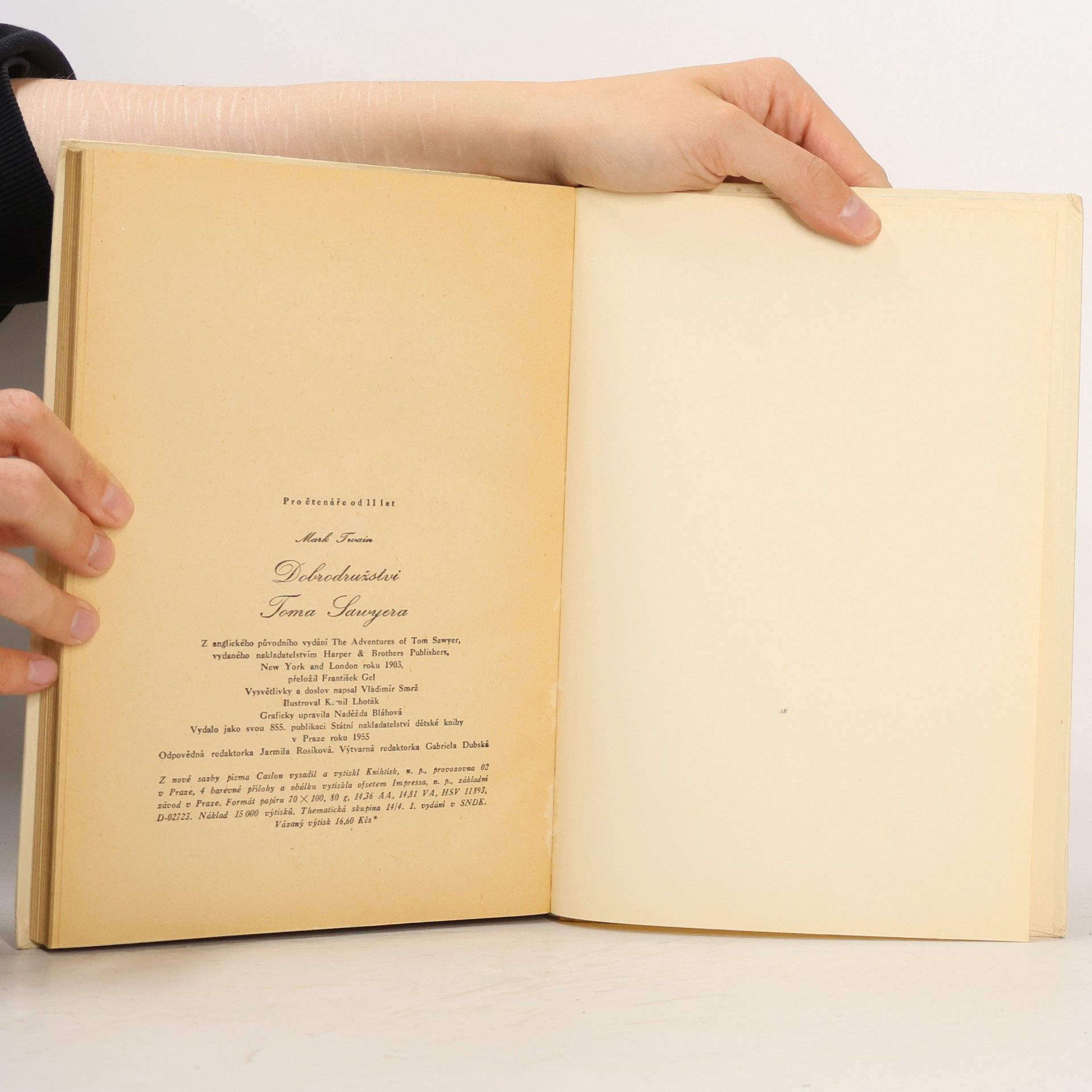 Mark Twain Dobrodružství Toma Sawyera