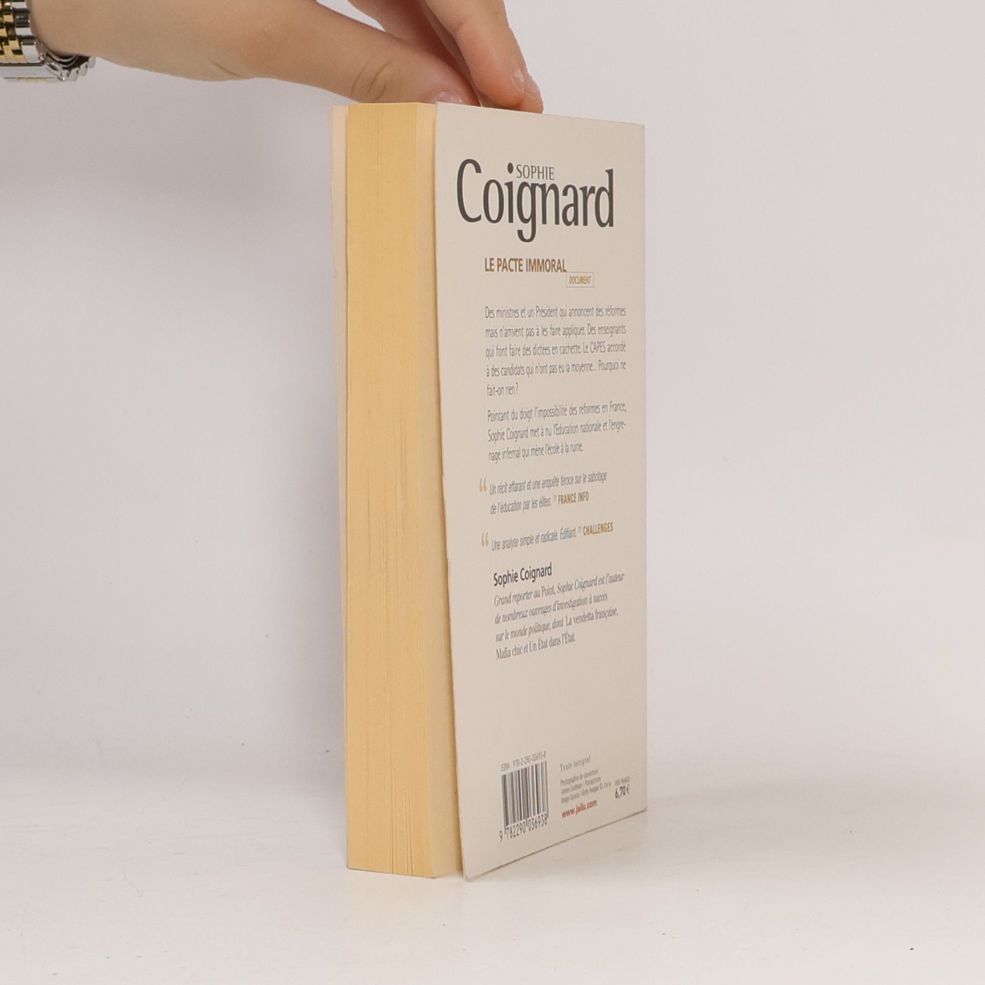 Sophie Coignard Le Pacte immoral