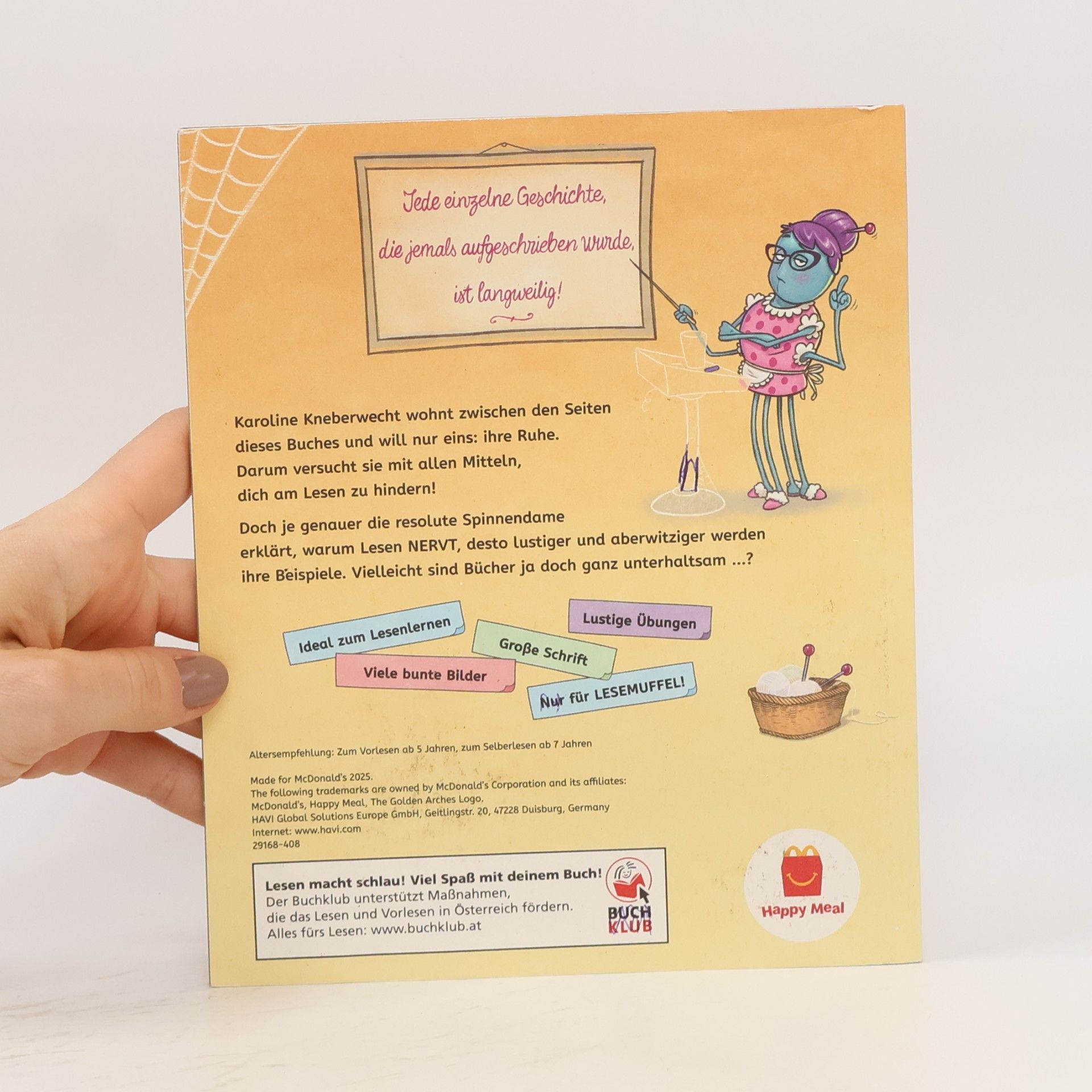Jens Schumacher Happy Meal. Lesen Nervt!