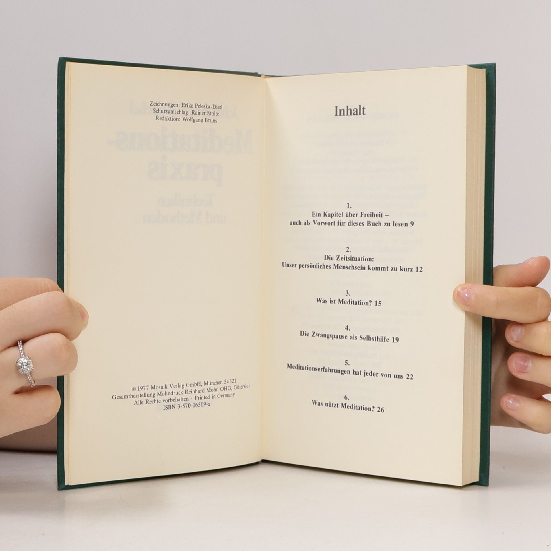 Johannes F. Boeckel Meditationspraxis