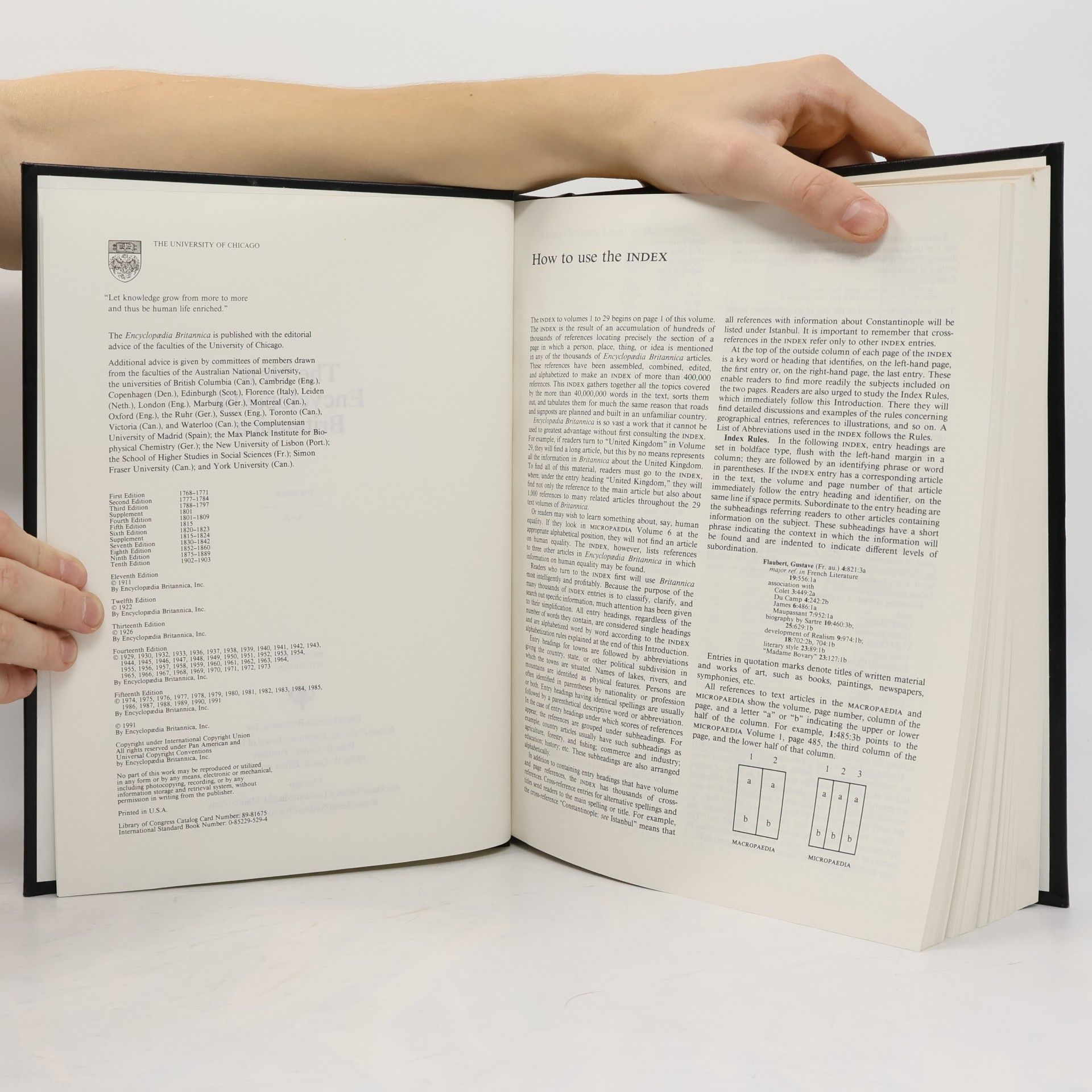 kolektiv Encyclopaedia Britannica Index A-K