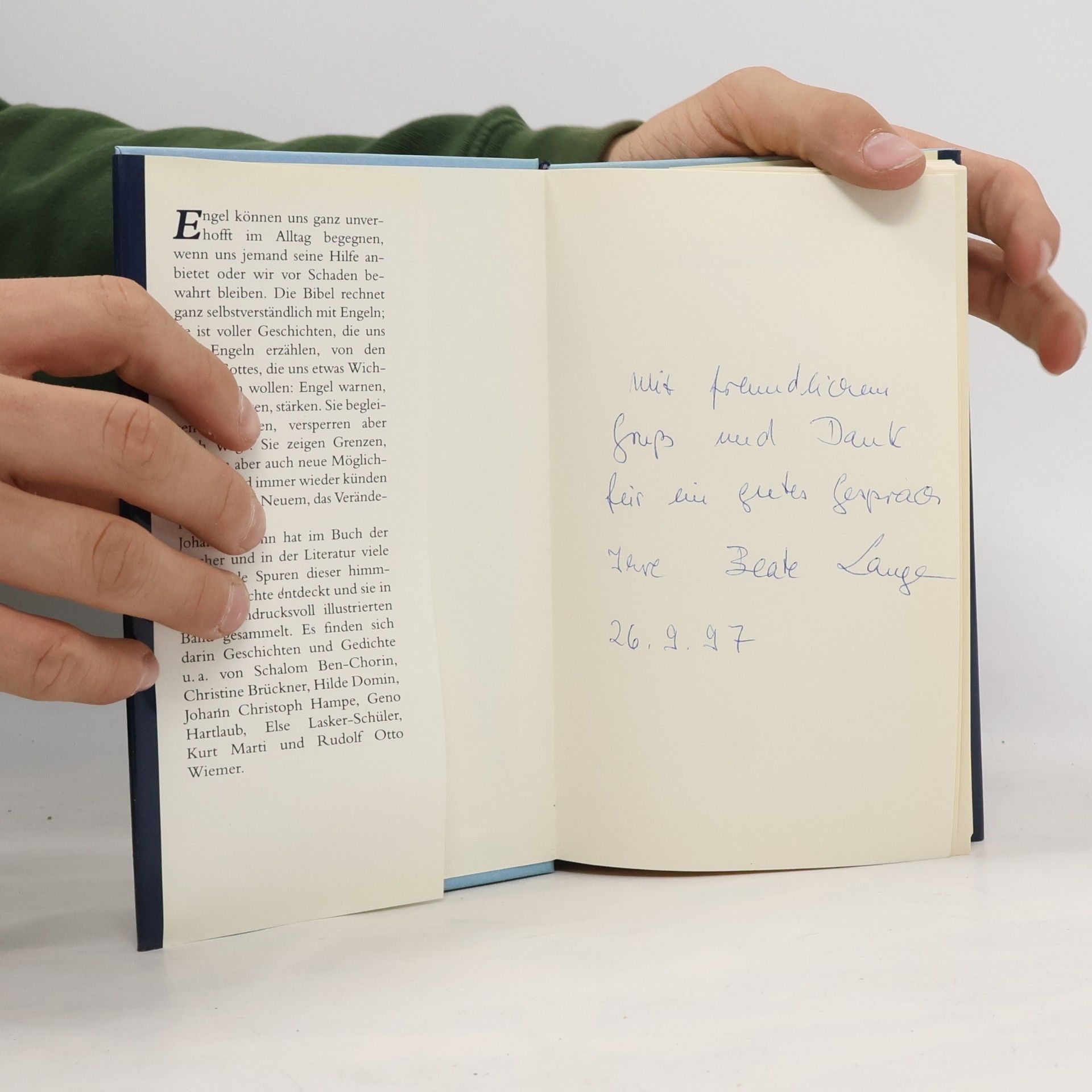 Johannes Kuhn Der Engel leuchtende Spuren