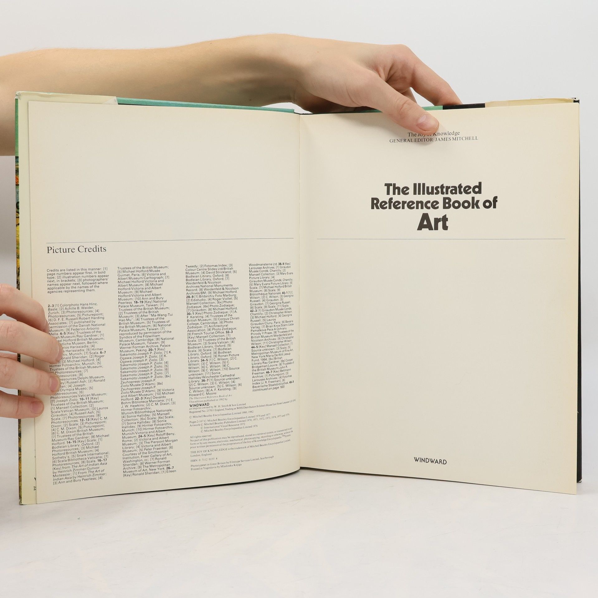 James Mitchell Joy of Knowledge: The Illustrated Reference Book of Art