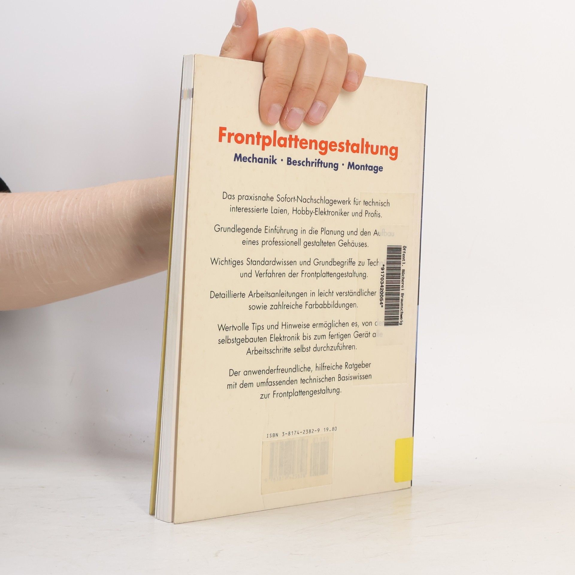 Andreas Burgwitz Compact Elektronik Praxis: Frontplattengestaltung