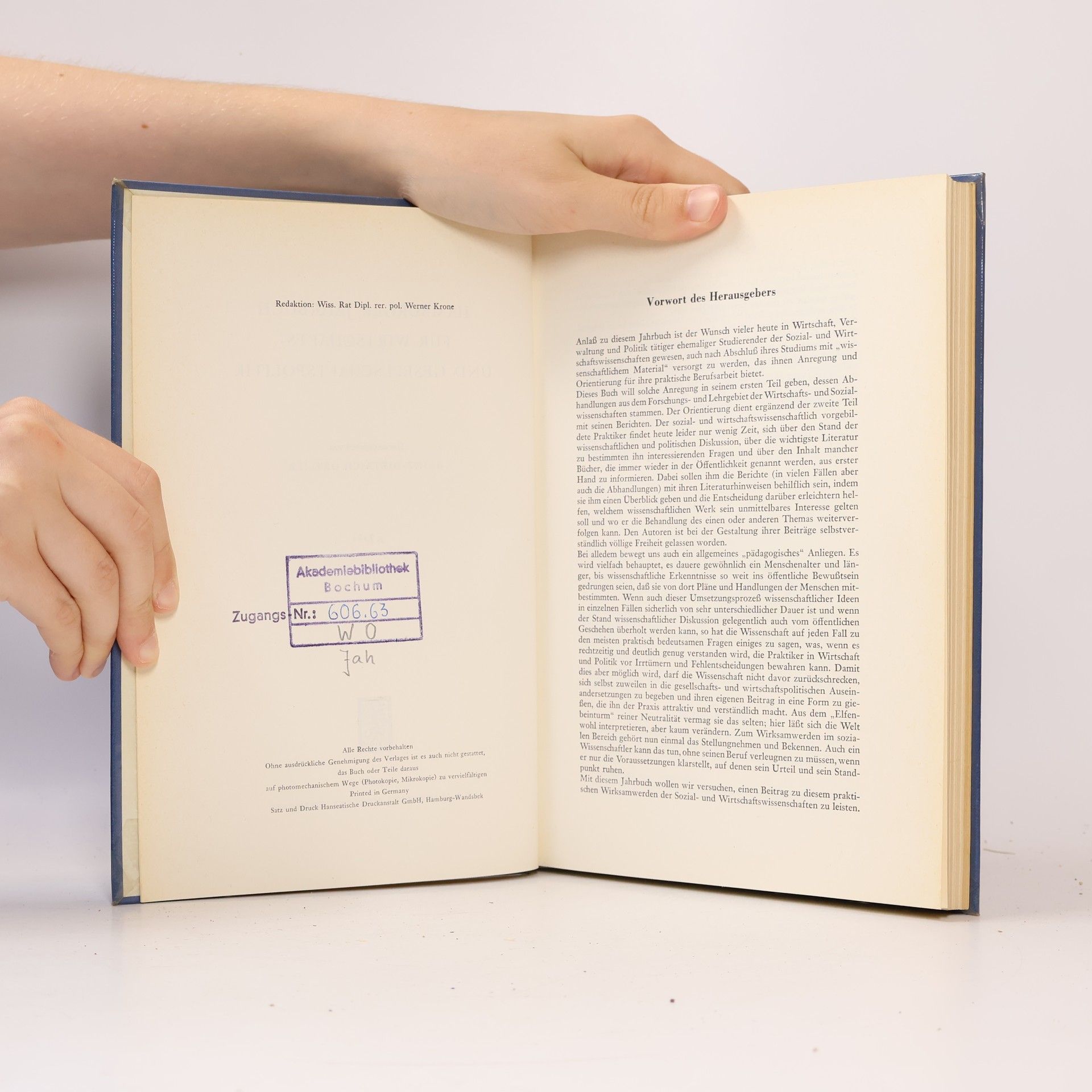 kolektiv Hamburger Jahrbuch 1960