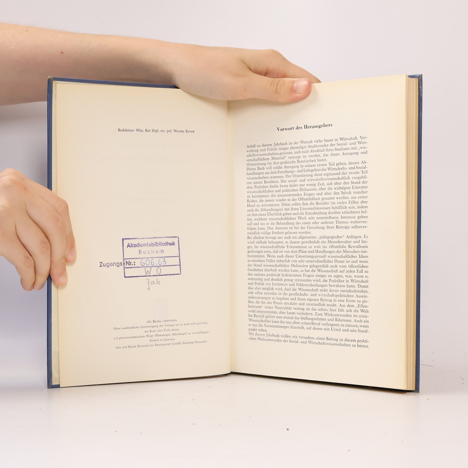 kolektiv Hamburger Jahrbuch 1960