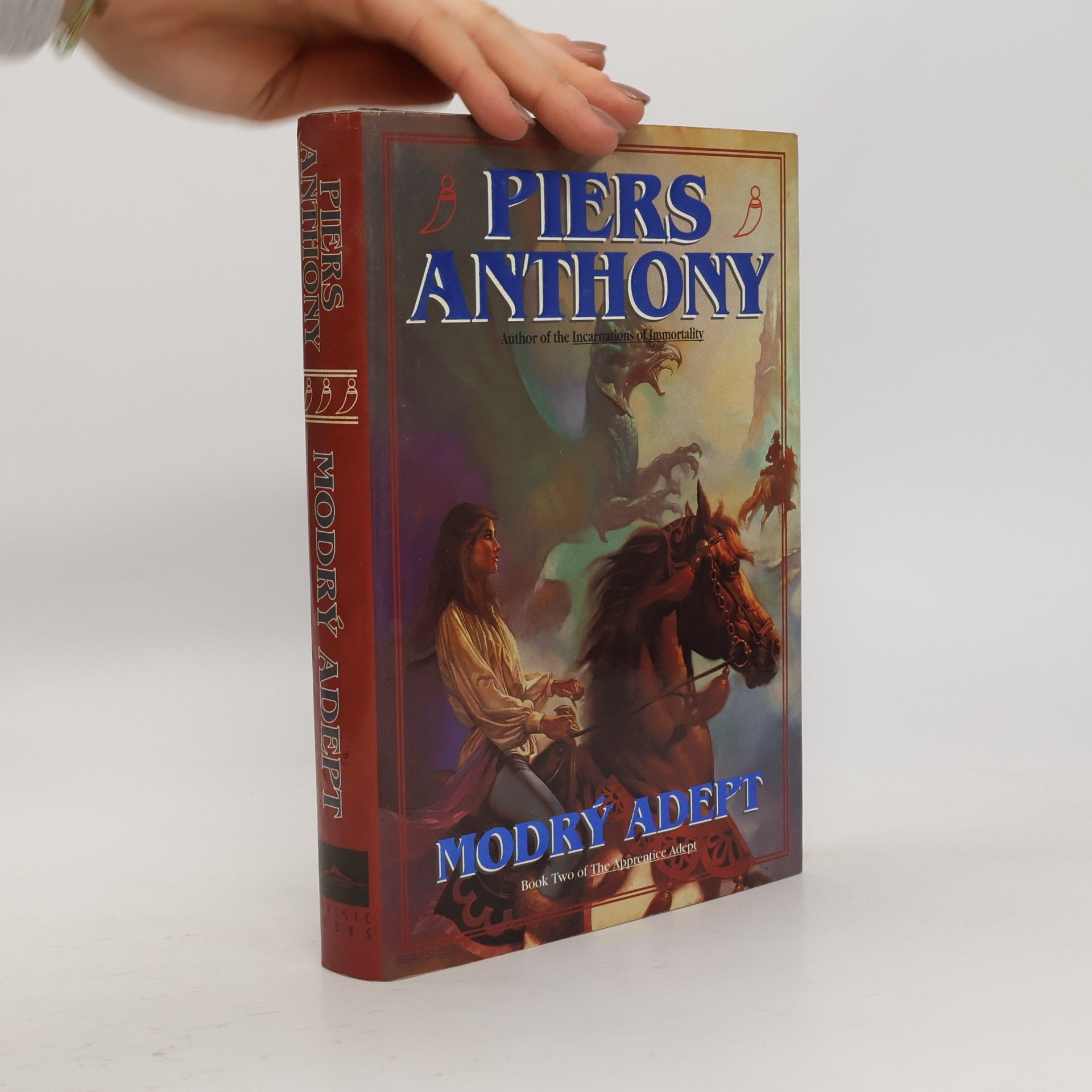 Piers Anthony Začínající adept 2. Modrý adept