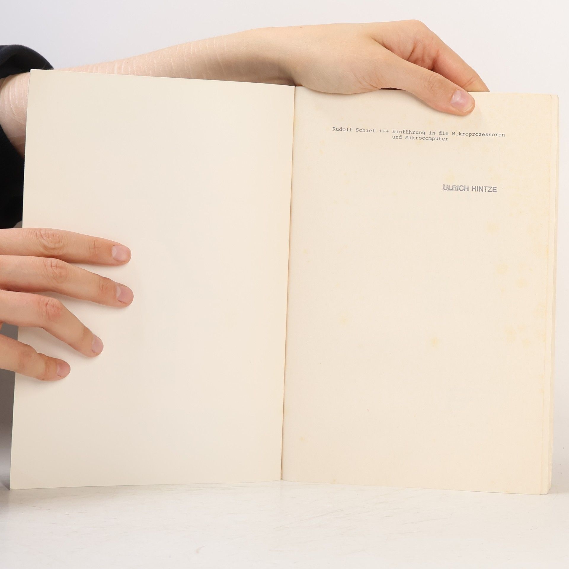 Rudolf Schief Einführung in die Mikroprozessoren und Mikrocomputer: Am Beispiel der Mikroprozessoren 8080/8085/Z80/8086/8088