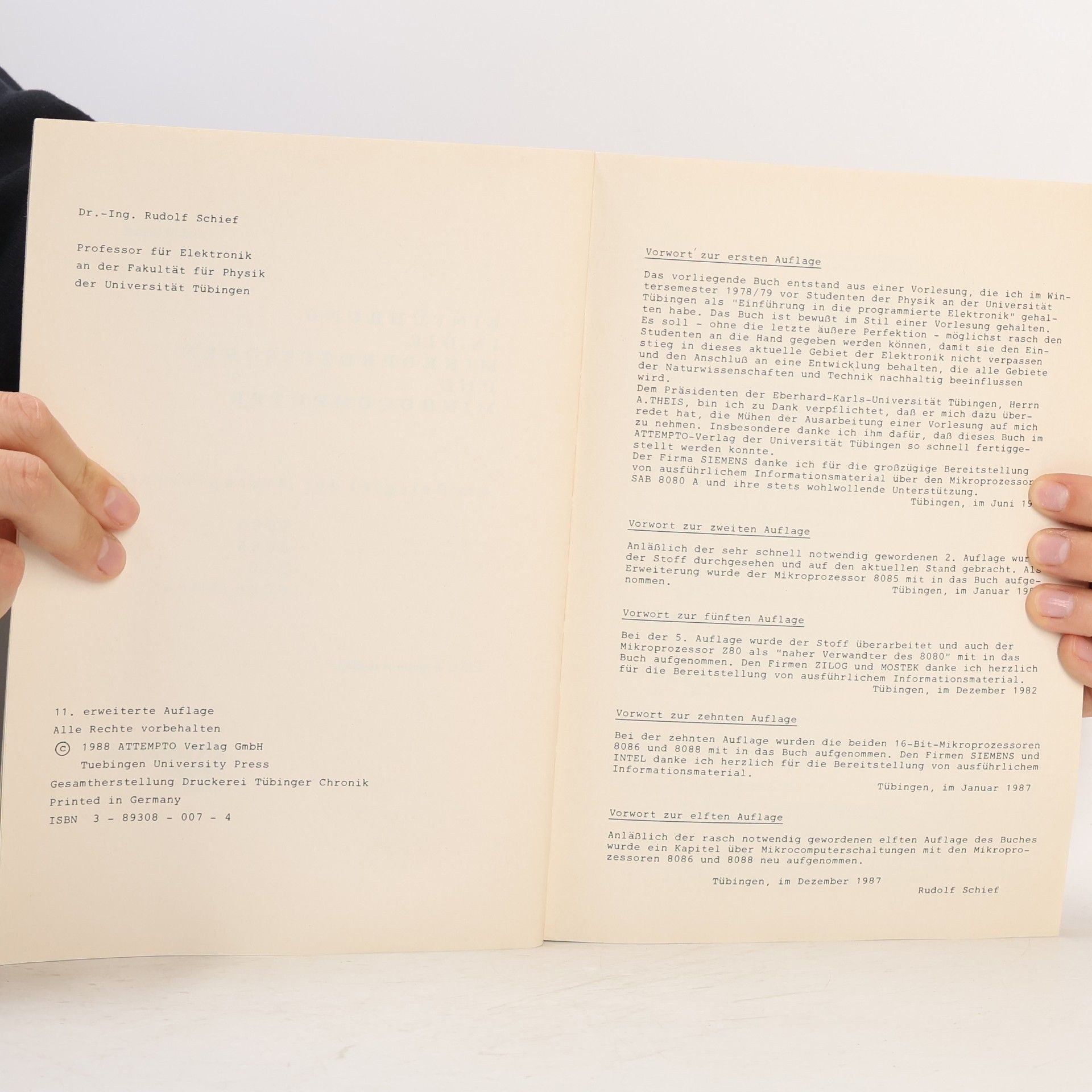Rudolf Schief Einführung in die Mikroprozessoren und Mikrocomputer: Am Beispiel der Mikroprozessoren 8080/8085/Z80/8086/8088