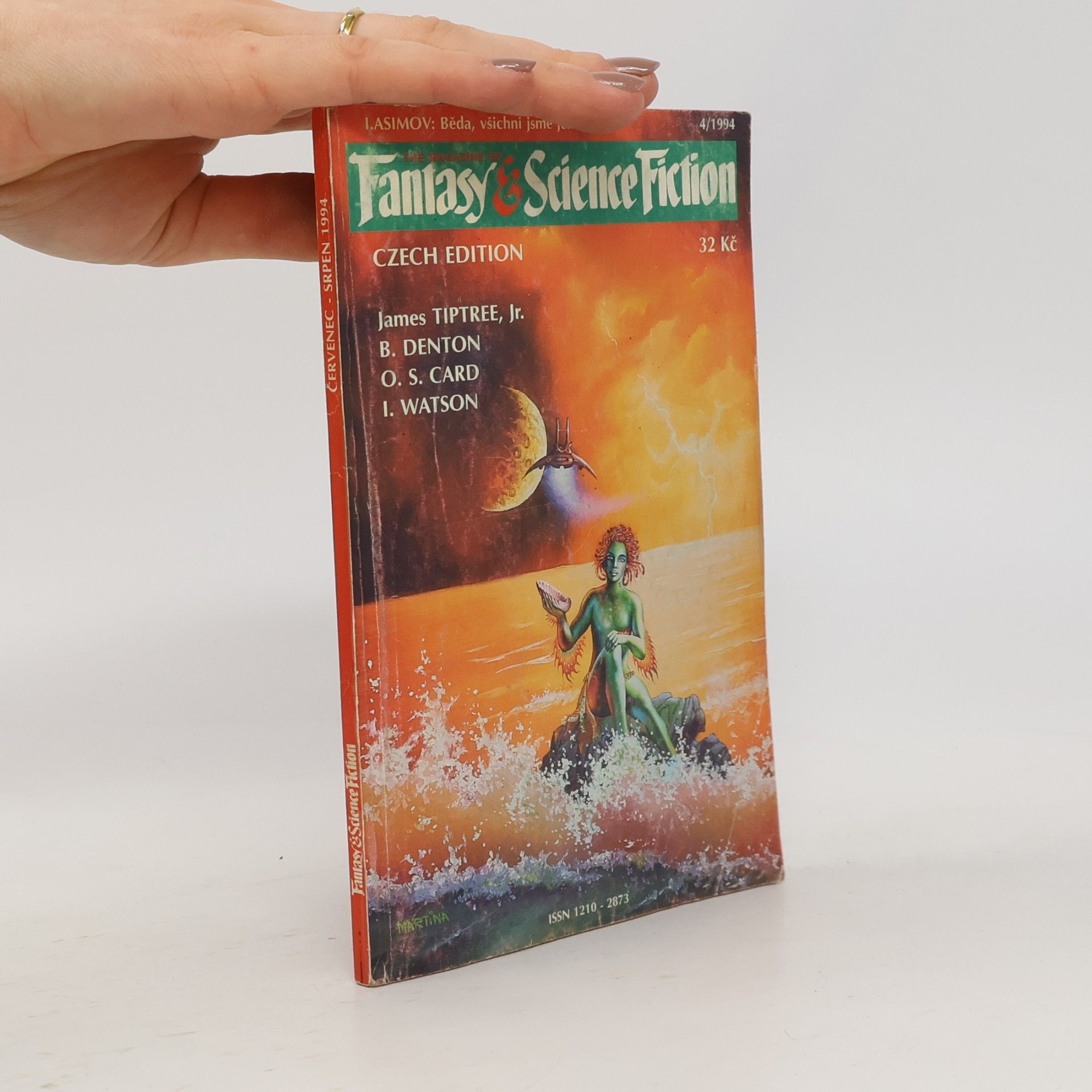 B. Denton The Magazine of Fantasy & Science Fiction 4/1994