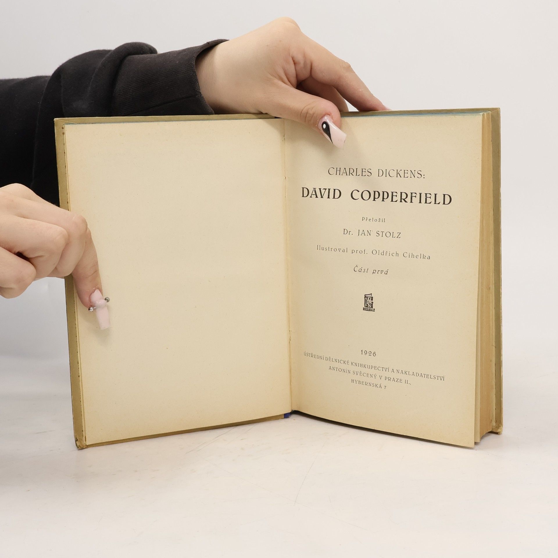Charles Dickens David Copperfield. Část prvá