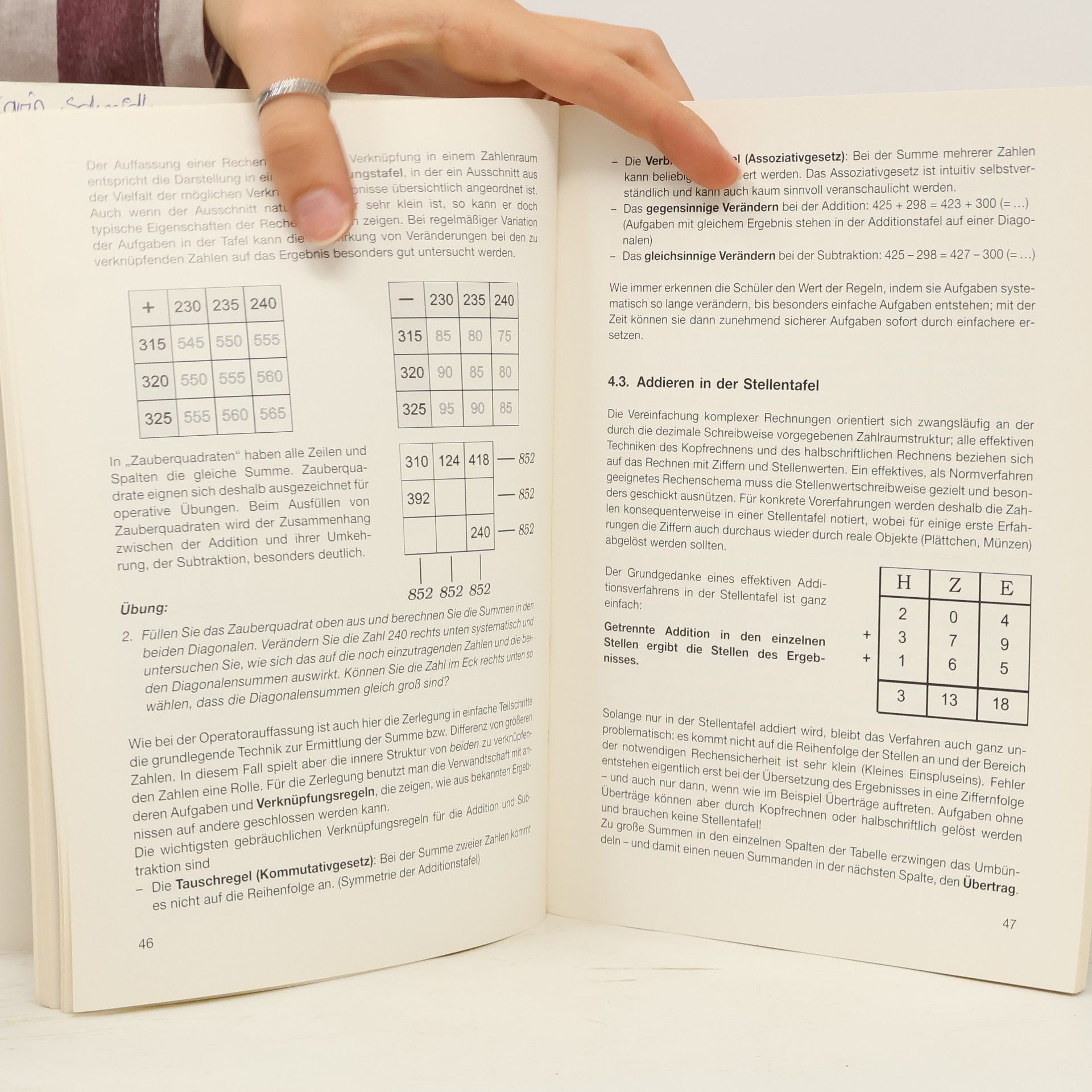 Peter Baireuther Mathematikunterricht in den Klassen 3 und 4