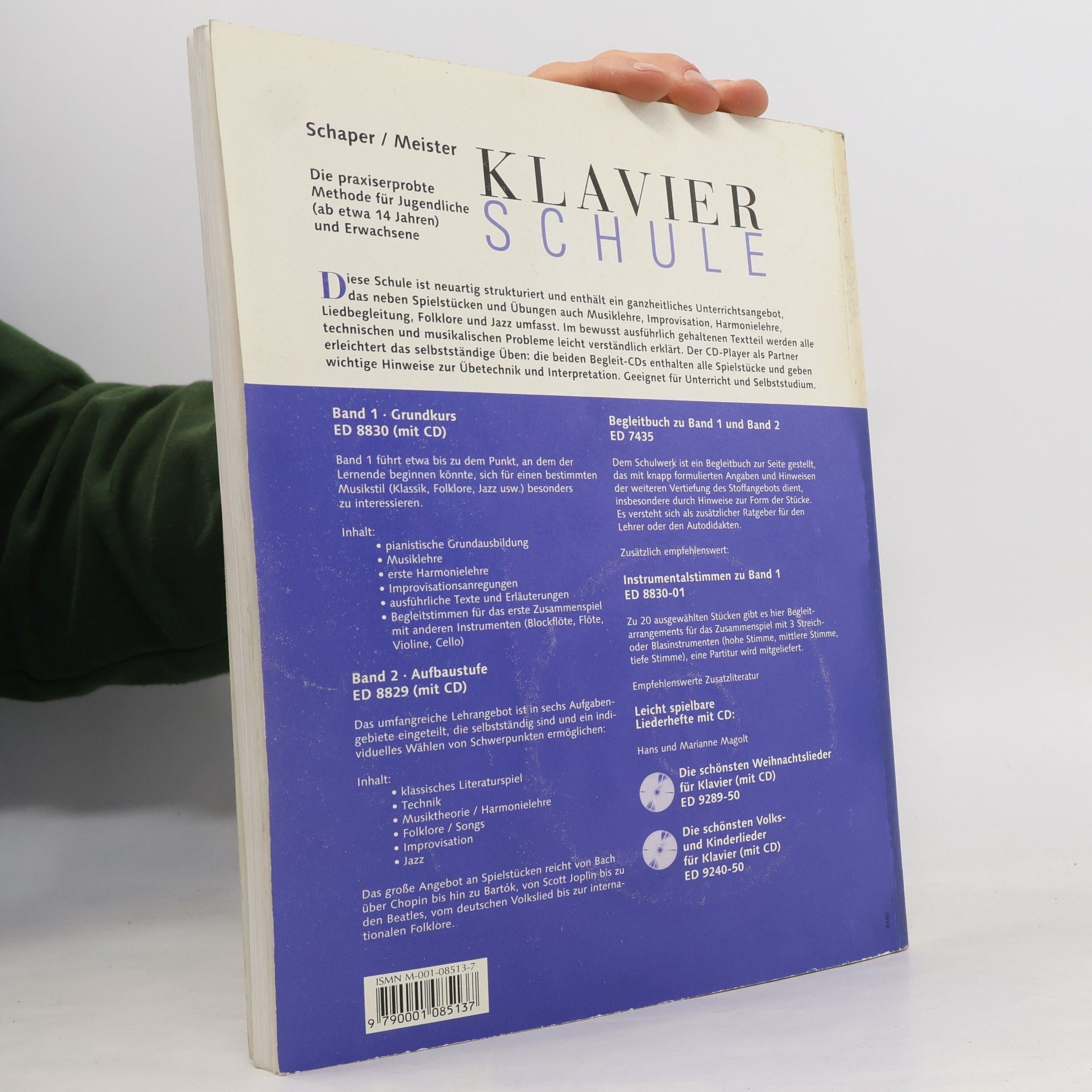 Meister Klavierschule für Erwachsene