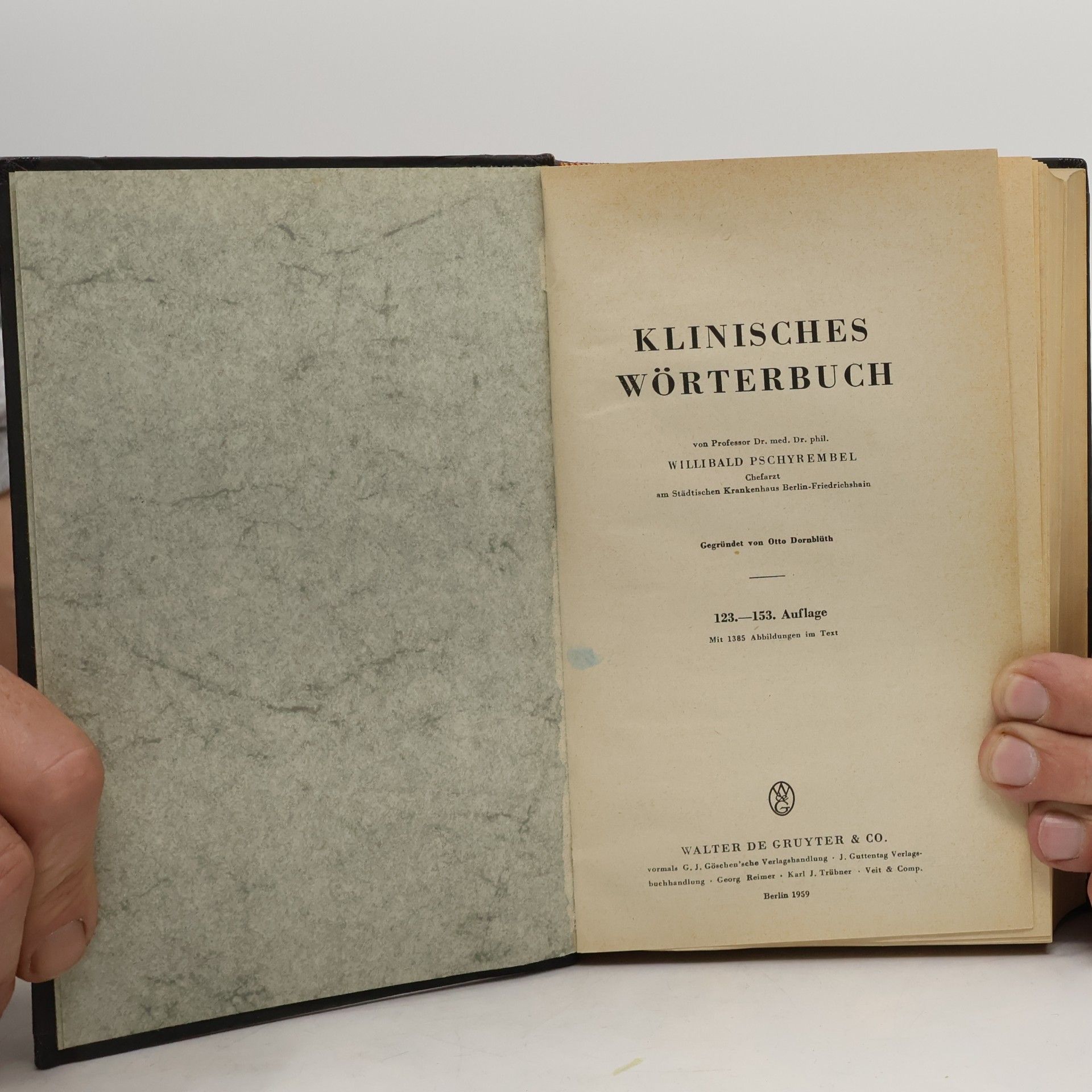 Willibald Pschyrembel Klinisches Wörterbuch