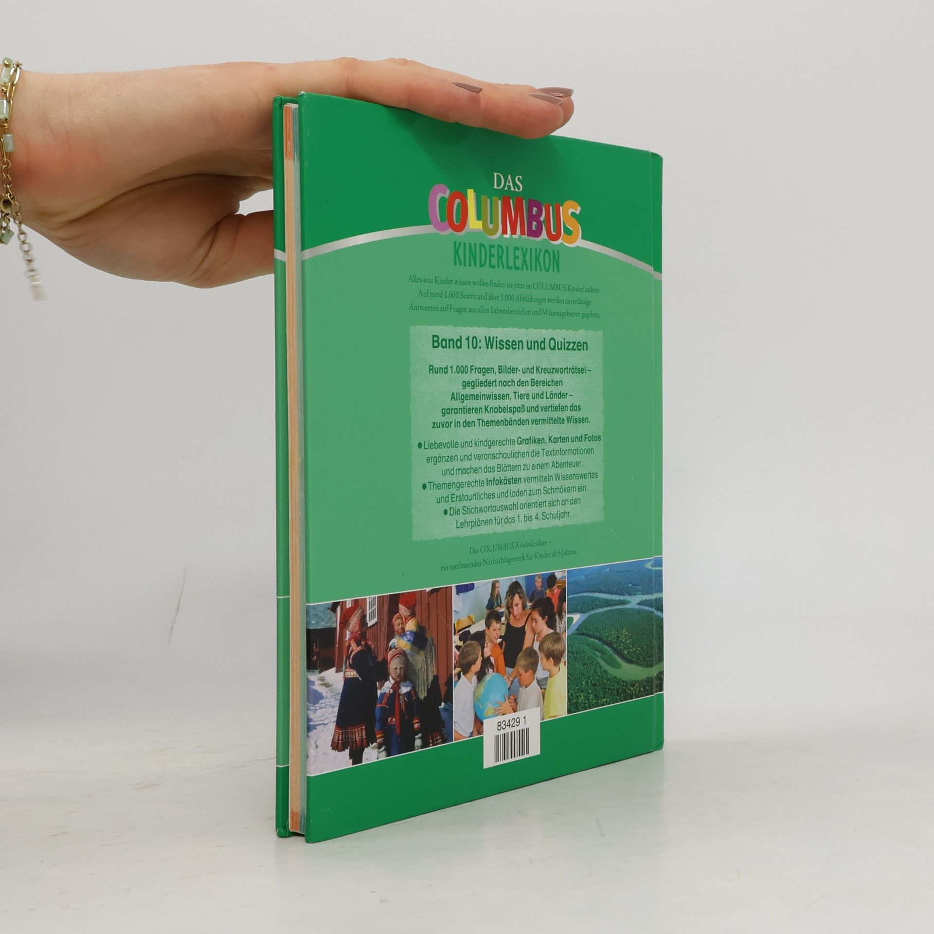 kolektiv Das Columbus Kinderlexikon. Wissen und Quizzen