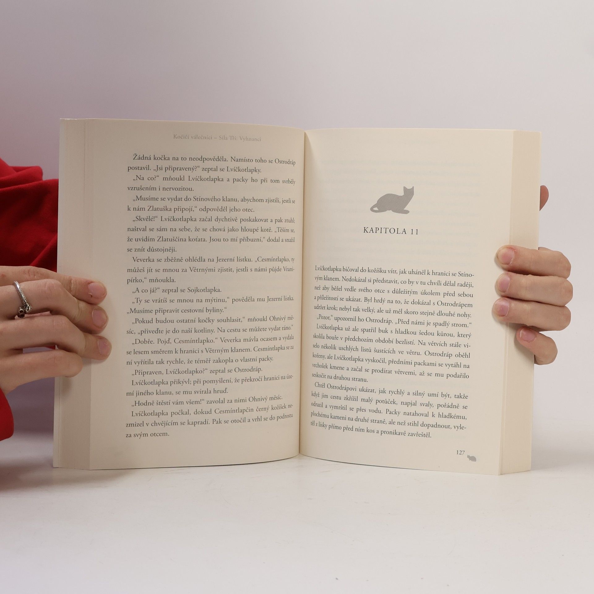 Erin Hunter Kočičí válečníci: Síla tří (3) – Vyhnanci