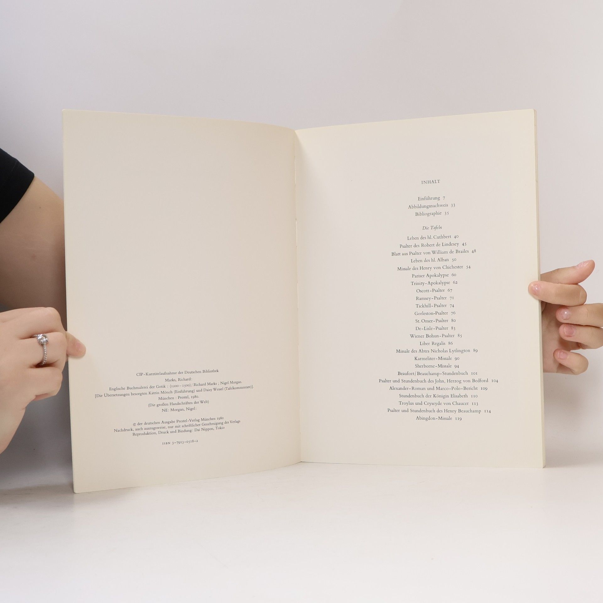 Richard Marks Englische Buchmalerei der Gotik