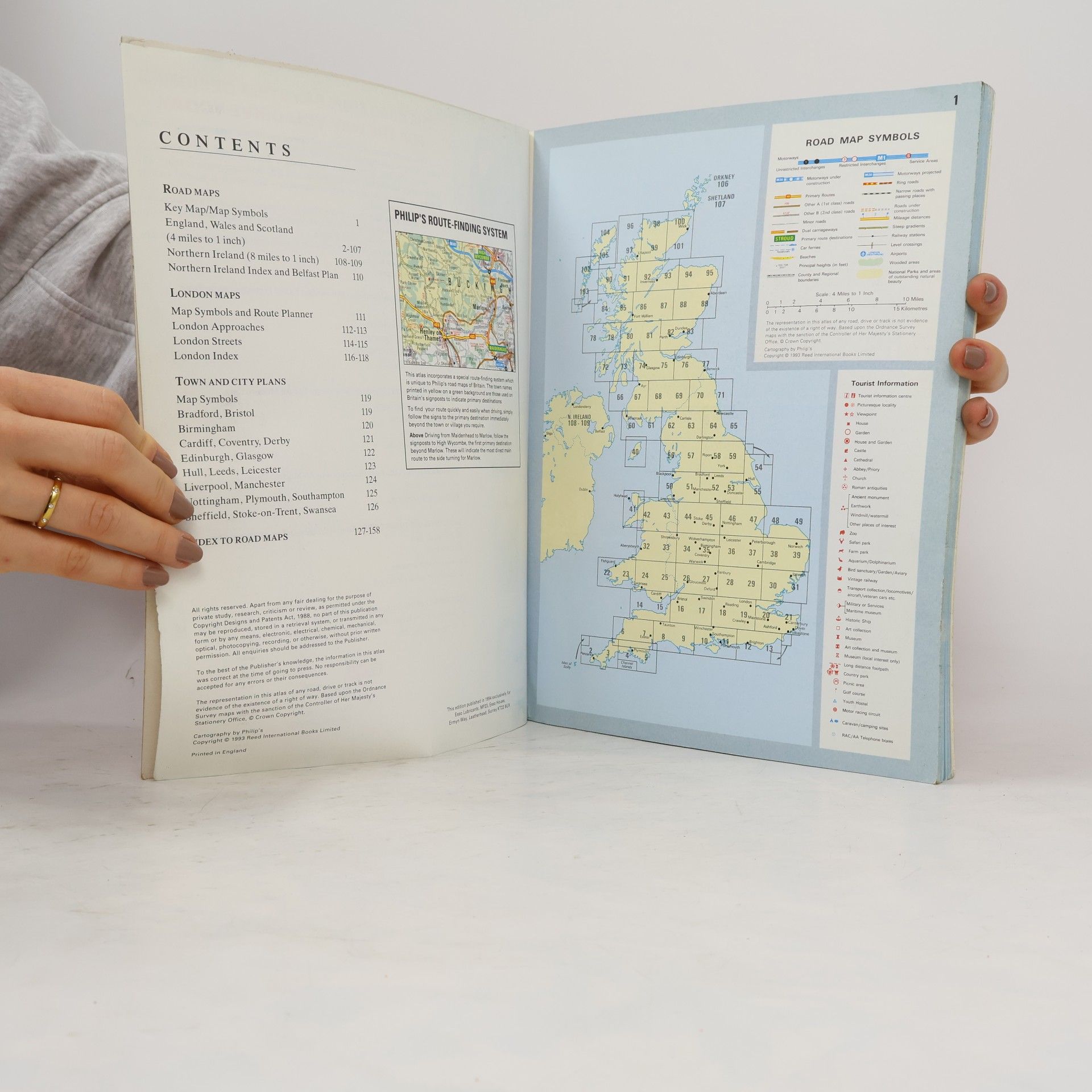 kolektiv The Esso Simple Guide to the U.K. Road Atlas