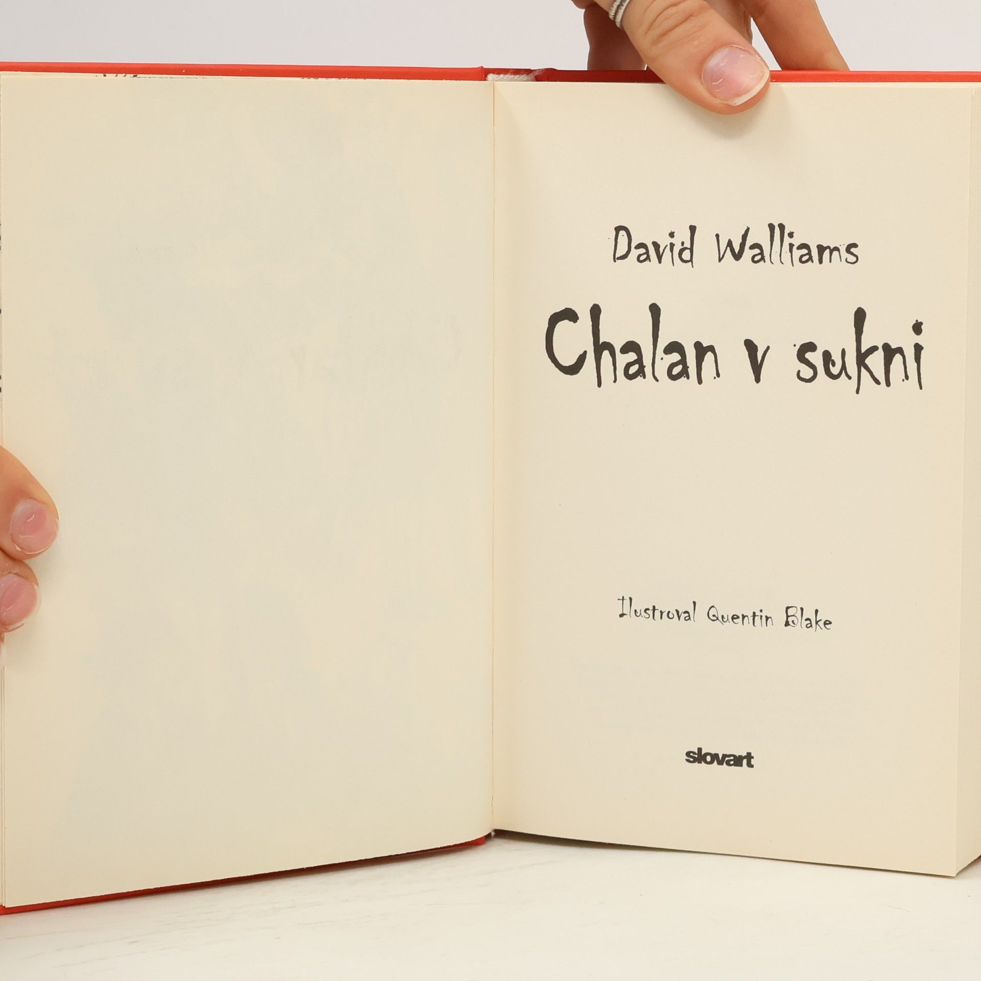 David Walliams Chalan v sukni