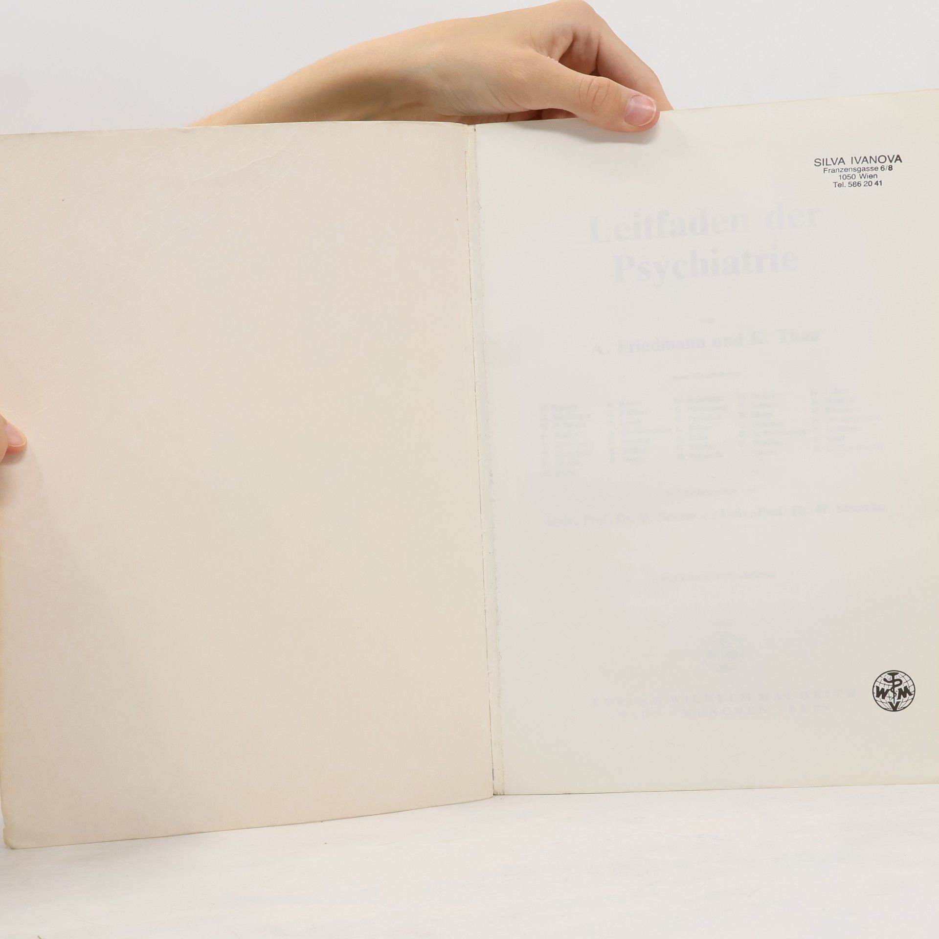 A. Friedmann  Leitfaden der Psychiatrie