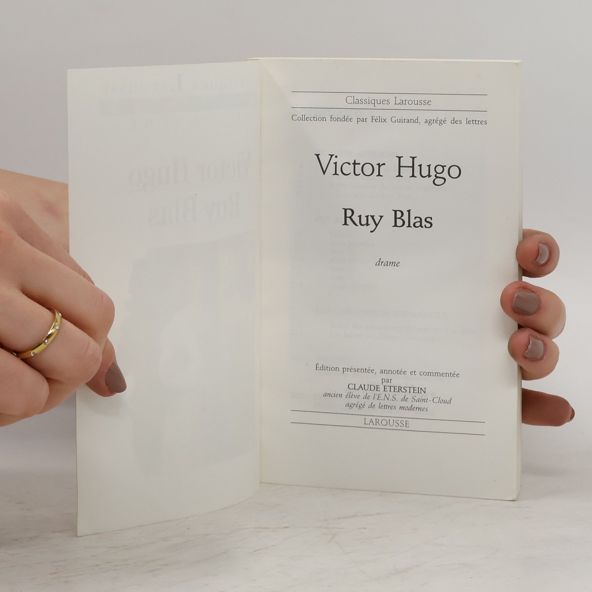 Victor Hugo Ruy Blas - Texte intégral