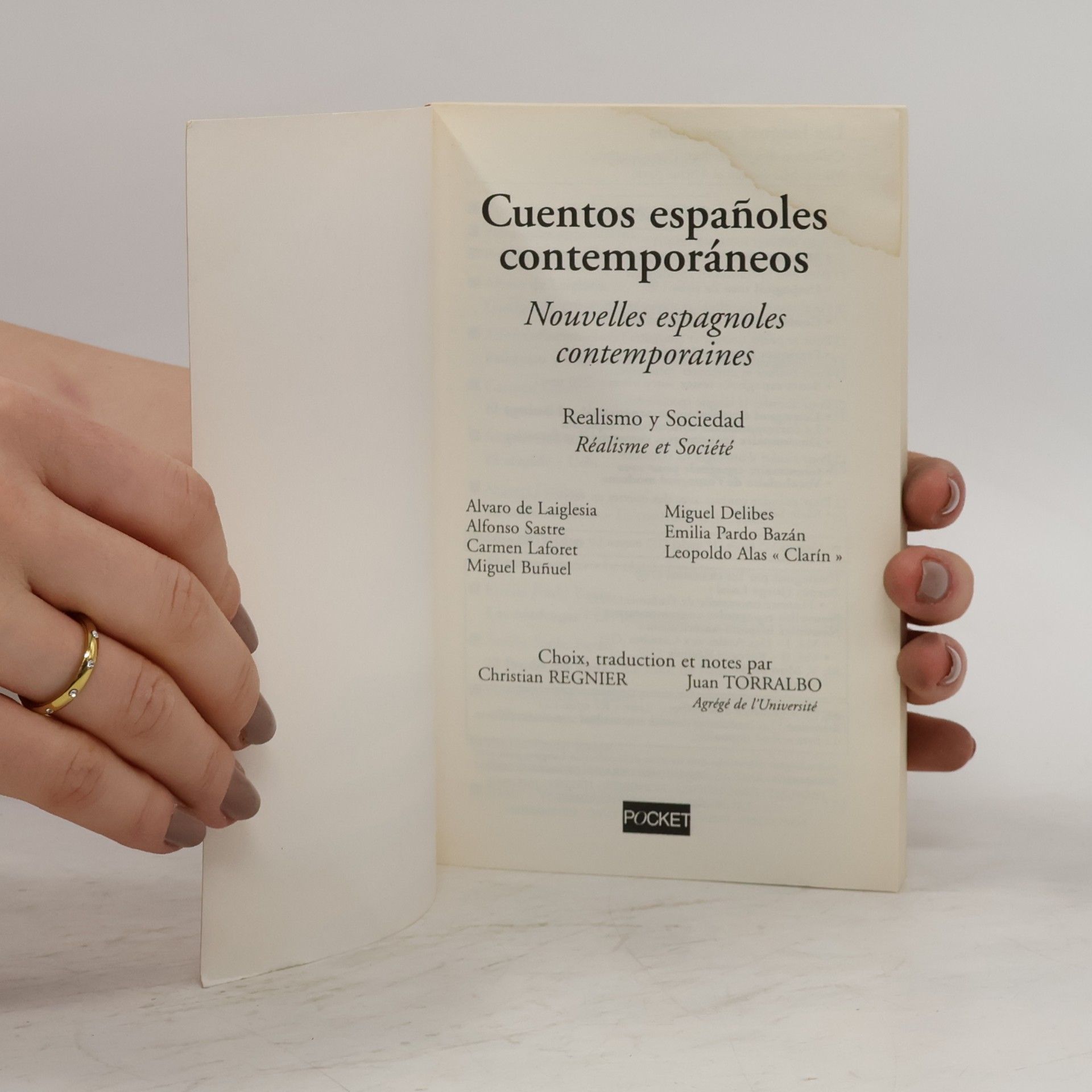 Christian Régnier Cuentos Españoles Contemporáneos