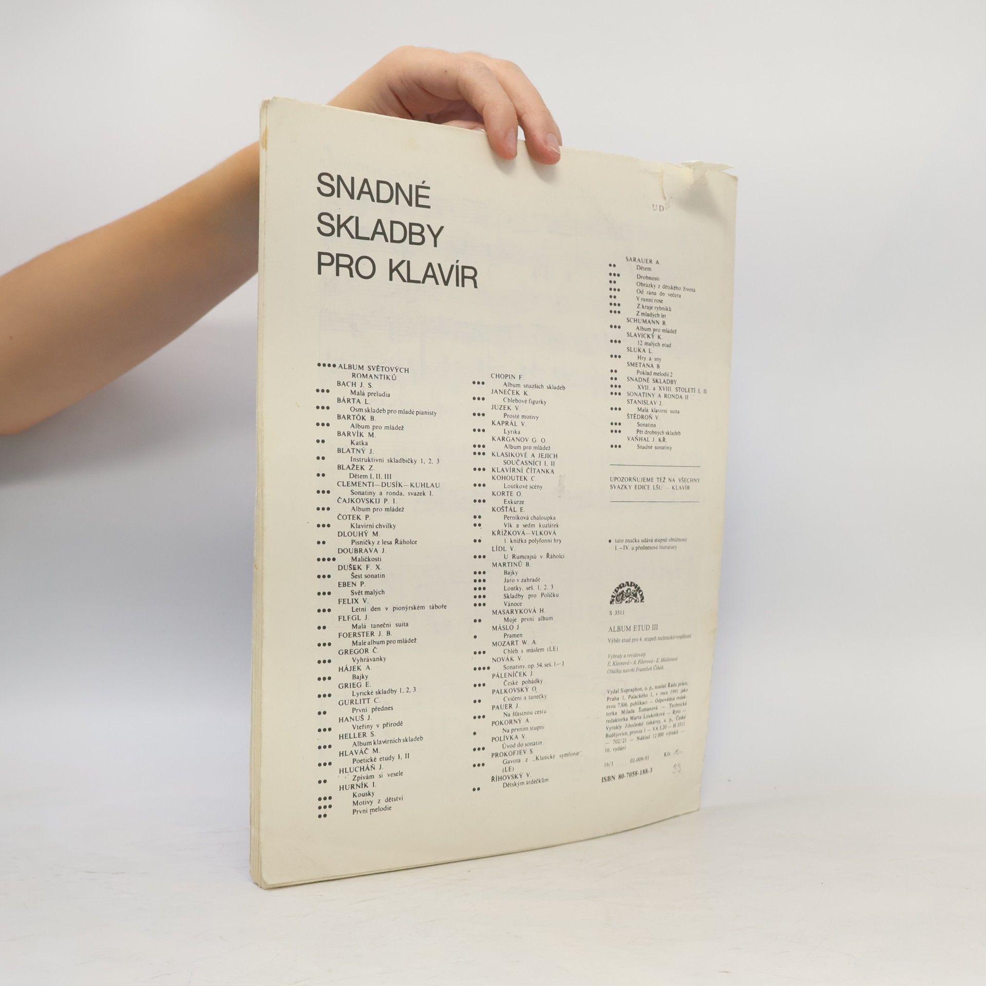 Eliška Kleinová Album etud
