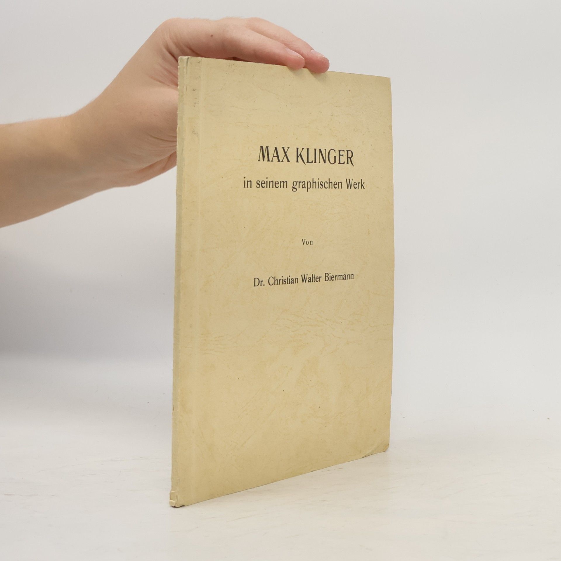 Max Klinger in seinem graphischen Werk