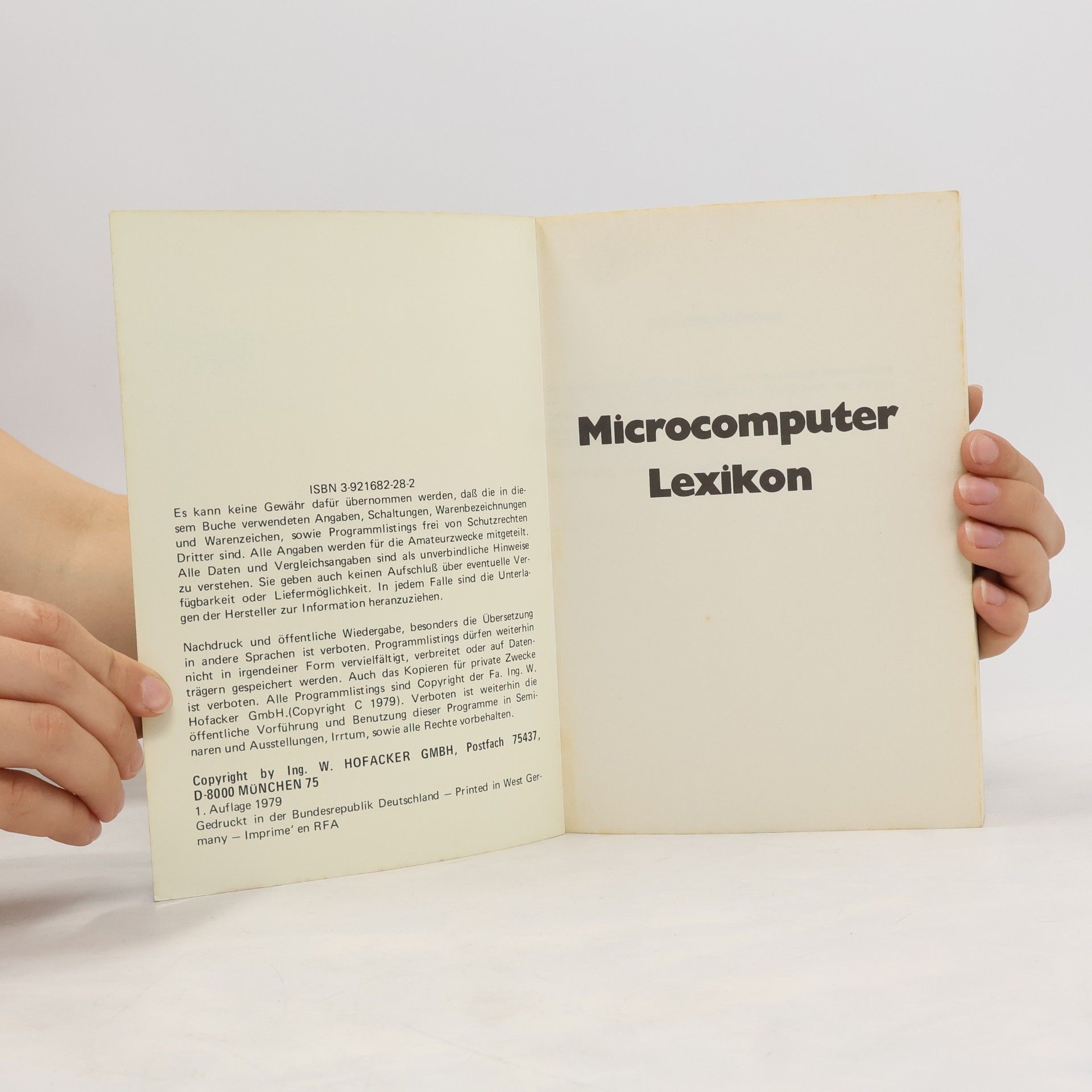 C. Lorenz Microcomputer Lexikon und Wörterbuch von A-Z